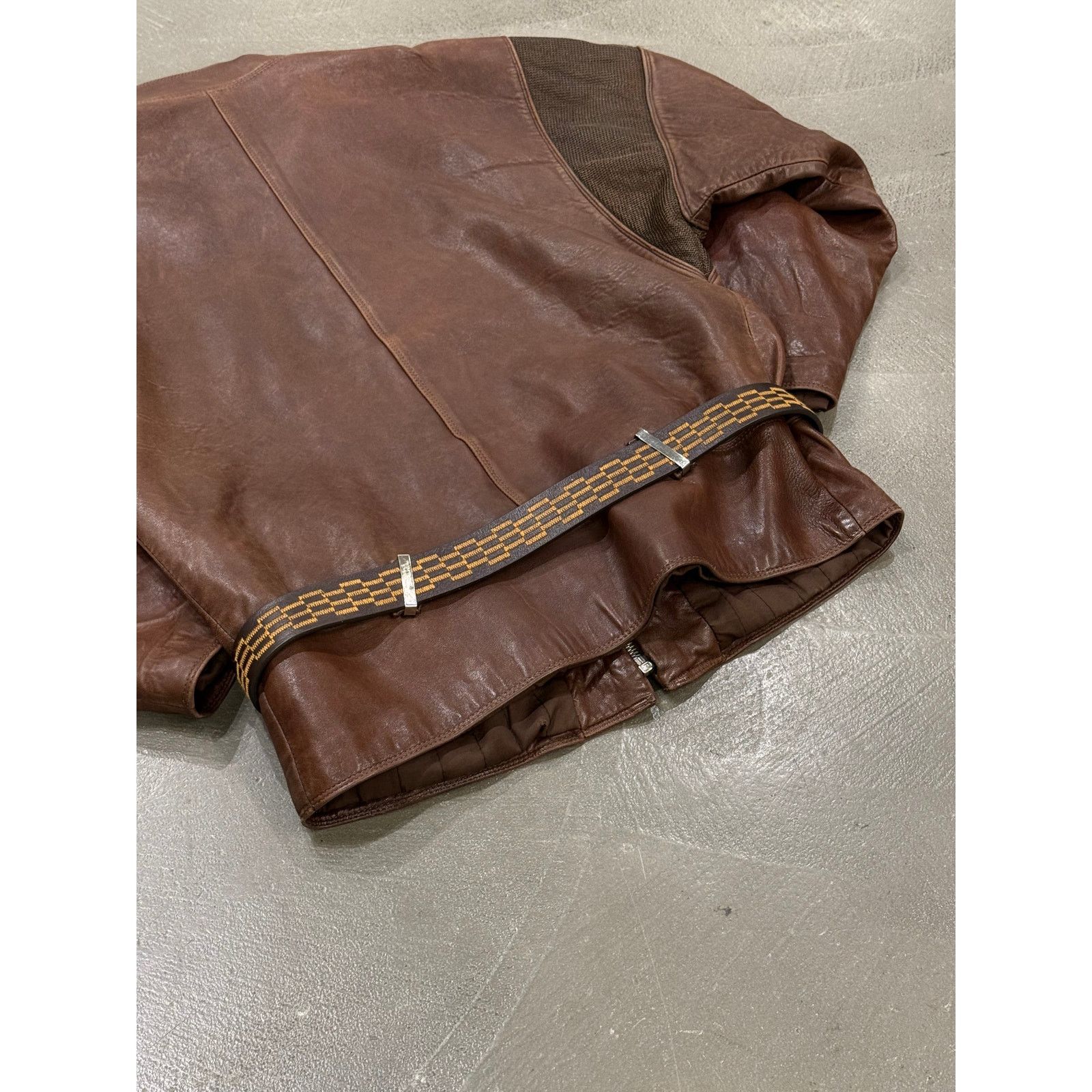 Versace 1980s Gianni Versace metallic chainmail leather jacket Size US S / EU 44-46 / 1 - 7 Thumbnail