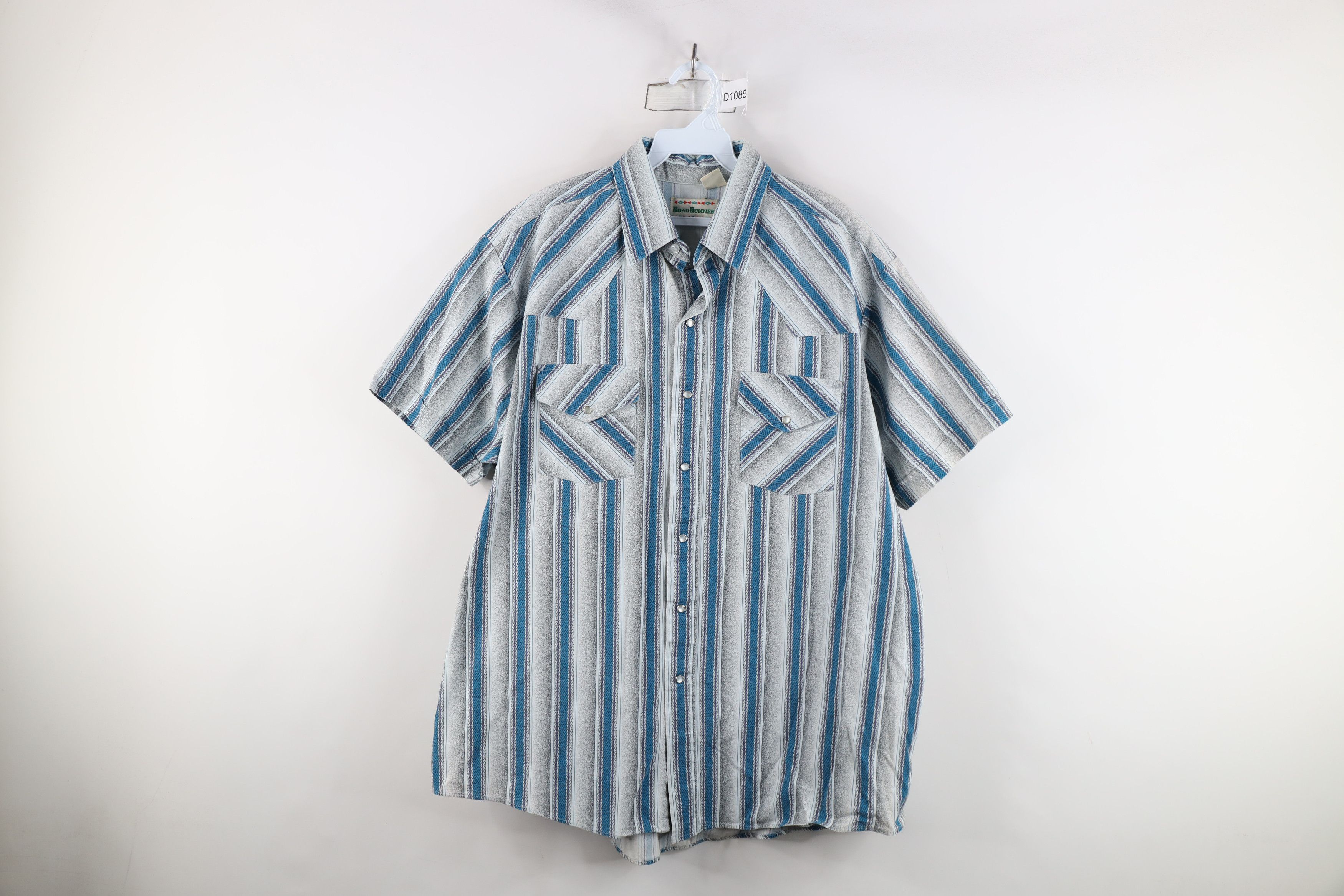 Vintage Vintage 90s Streetwear Cowboy Brushpopper Button Shirt USA Size US XL / EU 56 / 4 - 1 Thumbnail