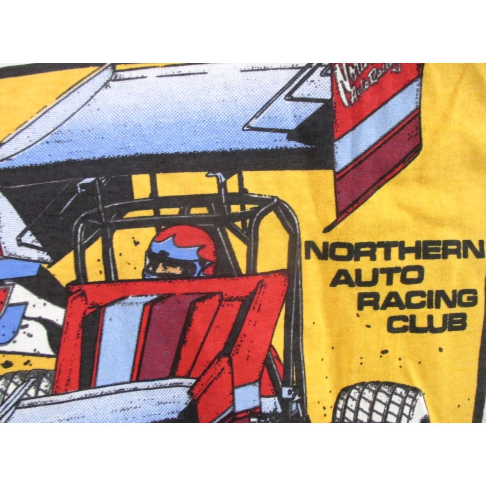 Hanes NOS vintage 80s NARC SPRINT CAR RACING BACKIN IT T-Shirt S/M single stitch Hanes Mens Cotton White 80s Cars Size US S / EU 44-46 / 1 - 7 Thumbnail