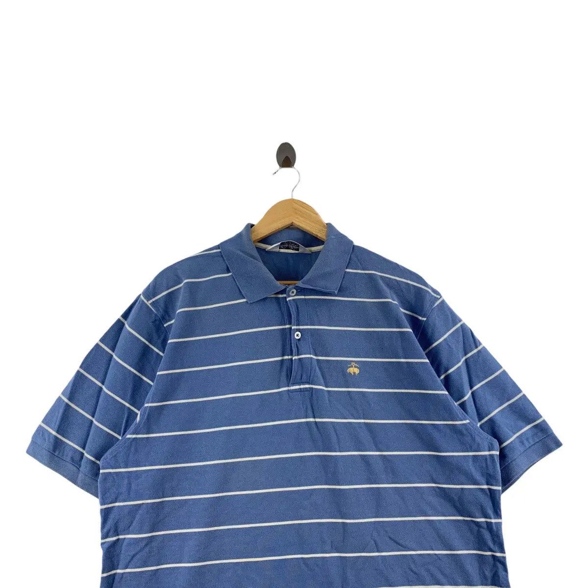 Brooks Brothers × Vintage Vintage 90’ BROOK BROTHERS Golden Fleece Polo Tee Shirt Top Size US XL / EU 56 / 4 - 2 Thumbnail