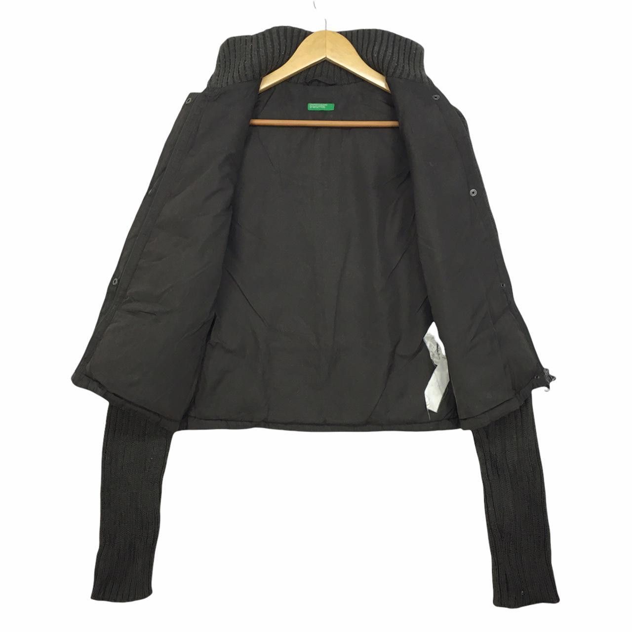 United Colors Of Benetton Vtg UNITED COLORS Of BENETTON Button Jacket Size M / US 6-8 / IT 42-44 - 2 Thumbnail