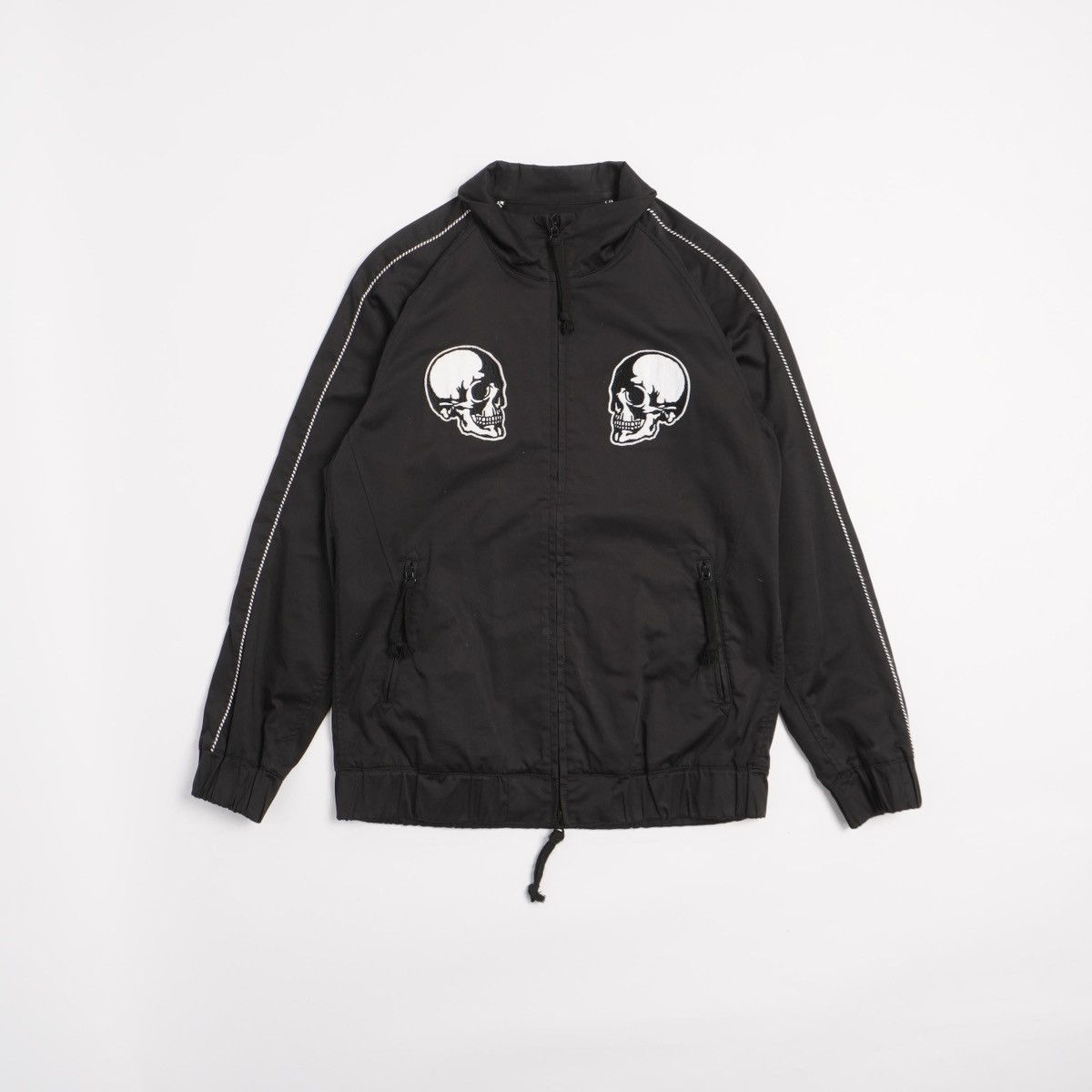image of Number N Ine Number (N)Ine Ss04 Skull Jacket in Black, Men's (Size Large)