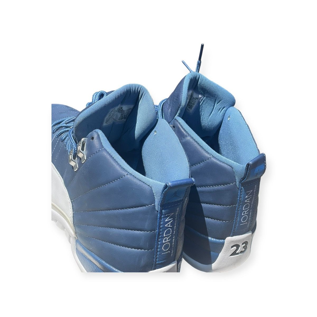 Jordan Brand Nike Air Jordan 12 Retro Indigo Sneakers Size US 11.5 / EU 44-45 - 15 Thumbnail