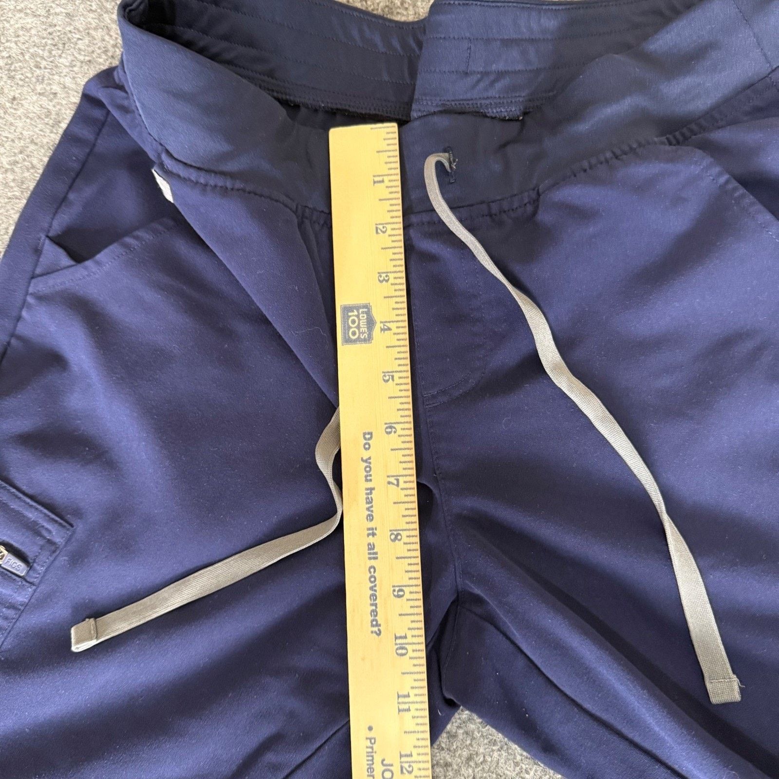 Other FIGS Zamora Jogger Scrub Pant Women Medium Navy Blue Stretch Size 31" - 7 Thumbnail