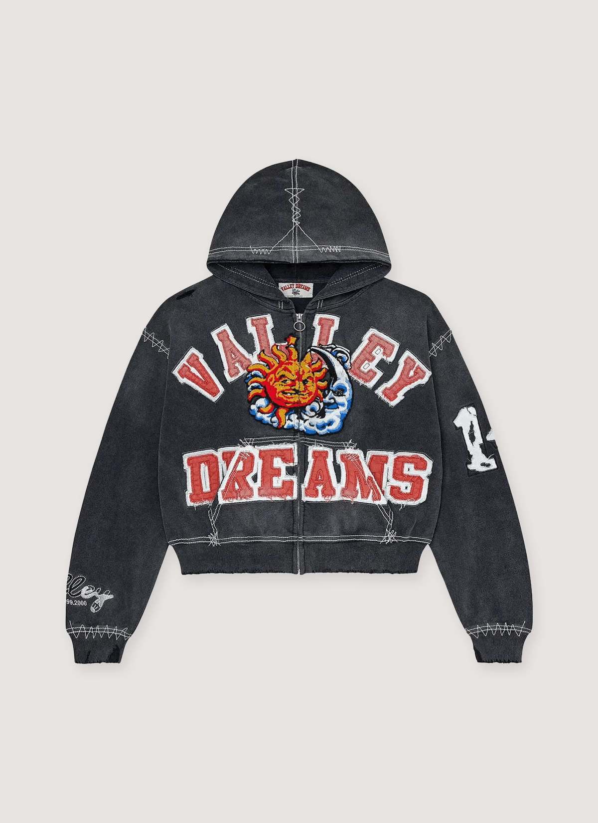 Vale Forever Sunny Zip Up Sweatshirt Size US L / EU 52-54 / 3 - 1 Thumbnail