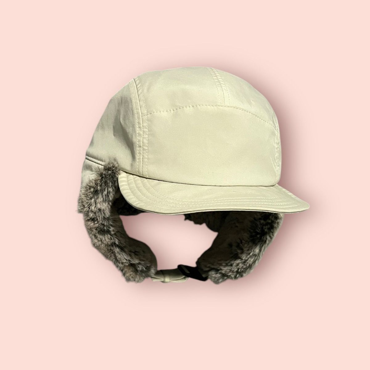GU × Japanese Brand × Jun Takahashi VINTAGE GU 5 PANEL TRAPPER HAT Size ONE SIZE - 6 Thumbnail