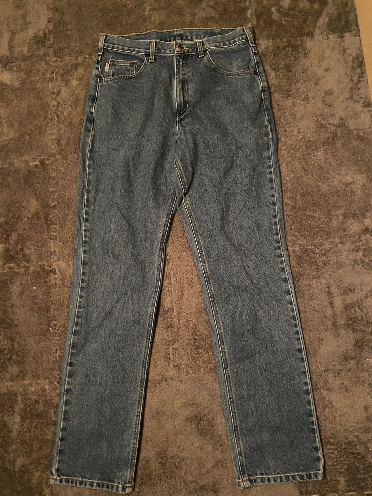 Carhartt 34x34 carhartt jeans Size US 34 / EU 50 - 1 Thumbnail