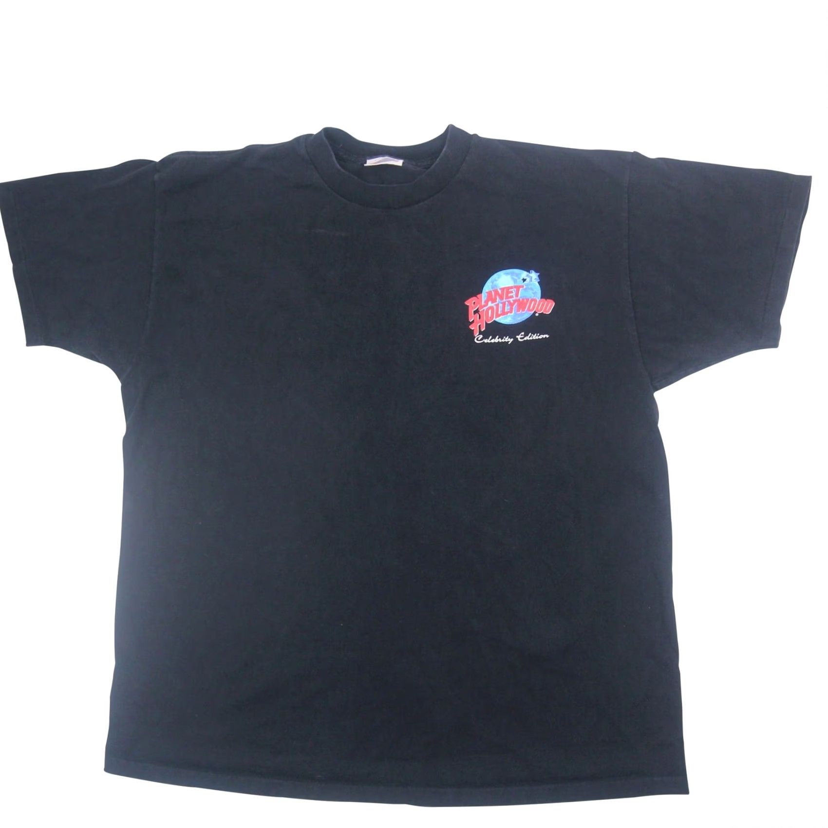 Planet Hollywood VINTAGE Planet Hollywood Celebrity Edition "Sylvester Stallone" Graphic T Shirt Men XL Black T-Shirt Graphic Stallone 90s Mens Size US XL / EU 56 / 4 - 3 Thumbnail