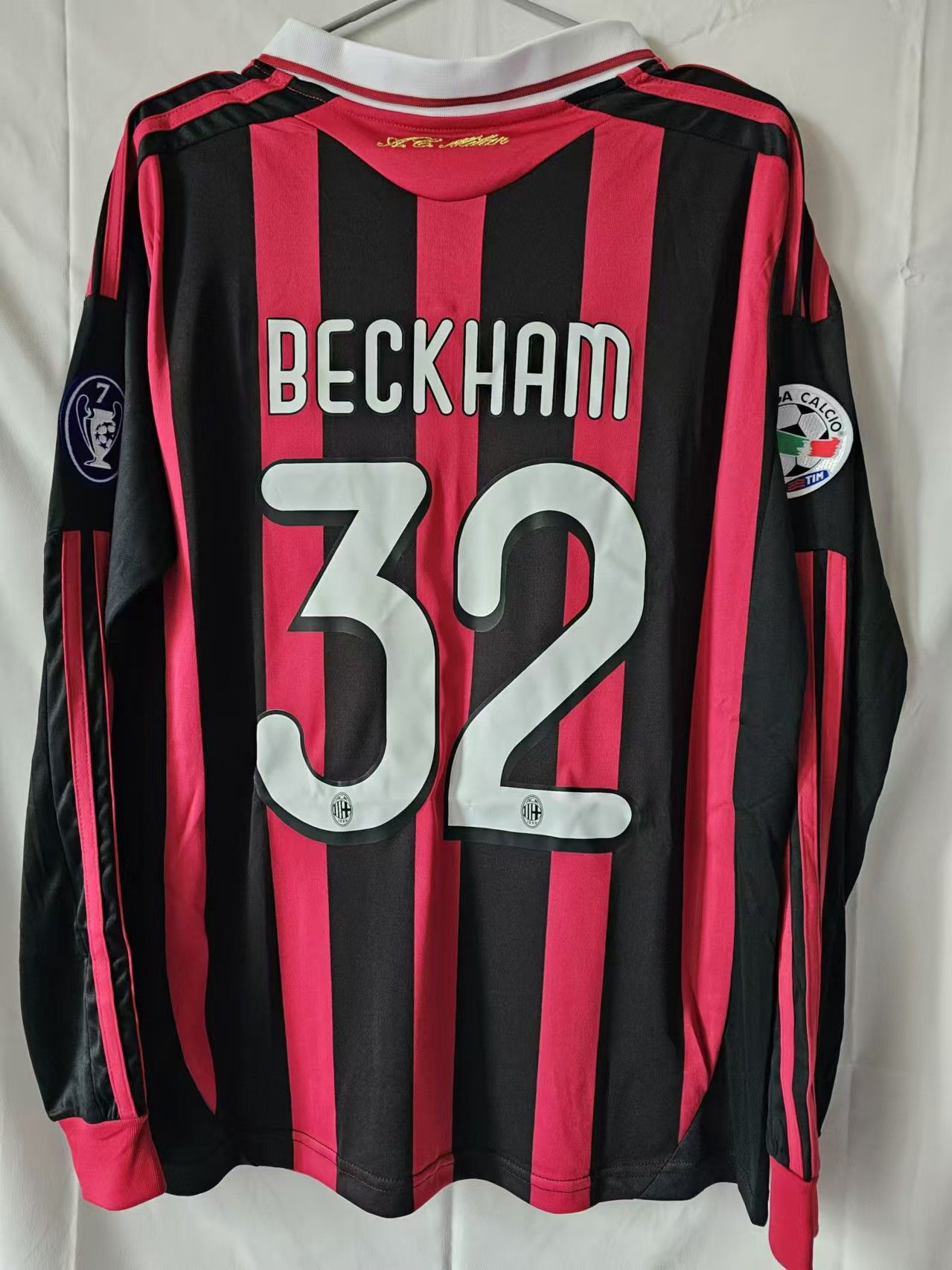 Other 2009 AC Milan #23 David Beckham Jersey Size US XL / EU 56 / 4 - 1 Thumbnail