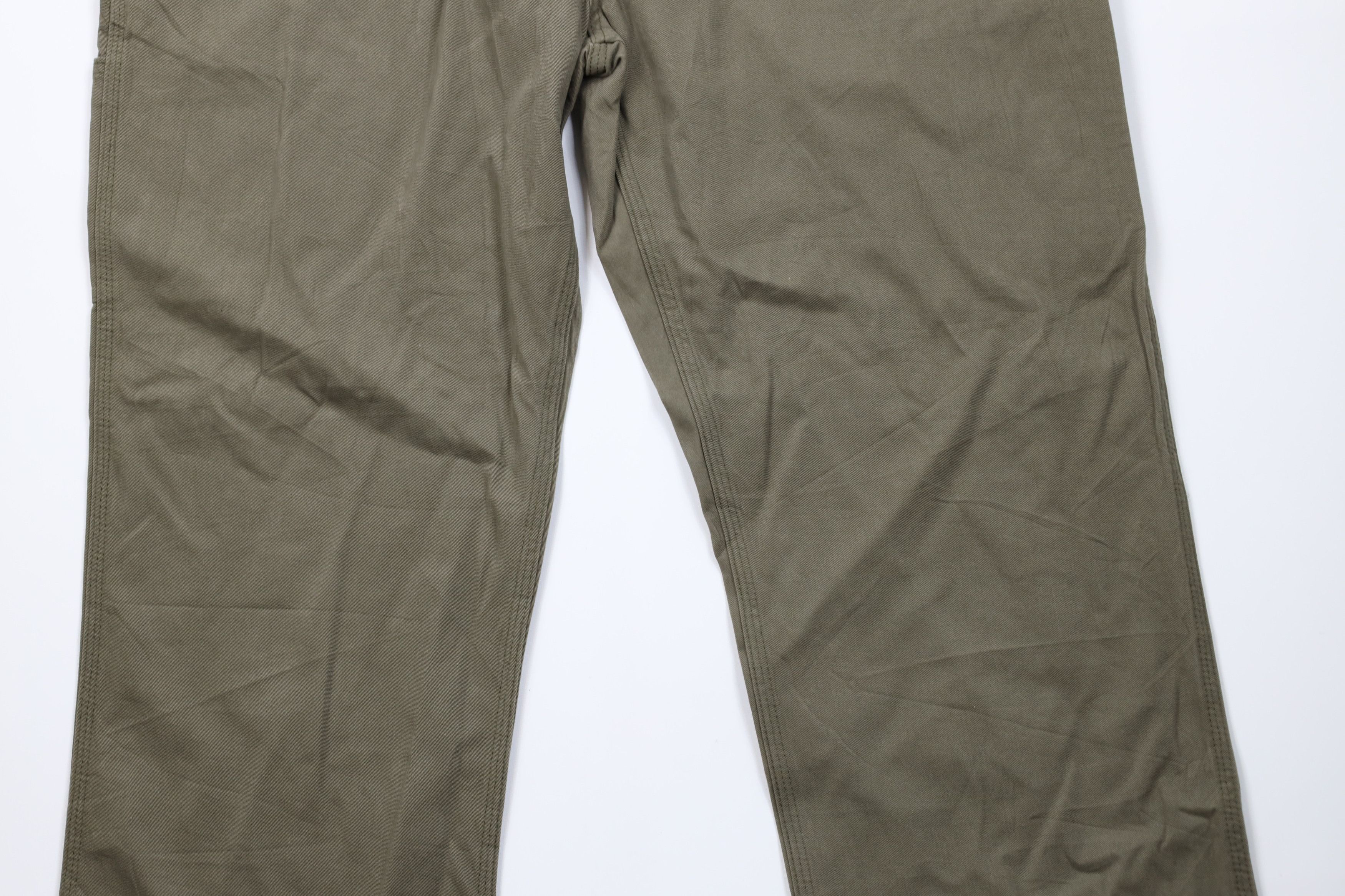 Carhartt Deadstock Y2K Carhartt Relaxed Fit Wide Leg Pants Green Size US 40 / EU 56 - 3 Thumbnail