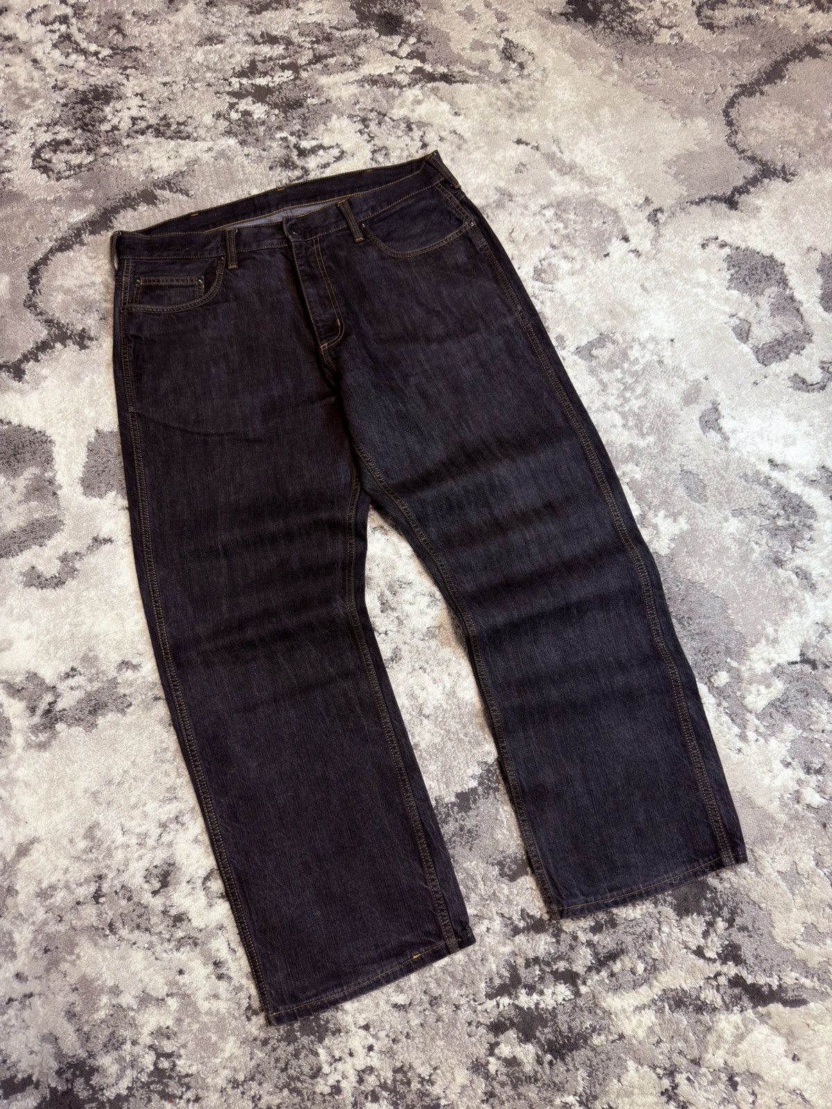 Carhartt Vintage Carhartt Wide Leg Jeans Japanese Hedi 424 CDG RRL Size US 34 / EU 50 - 5 Thumbnail