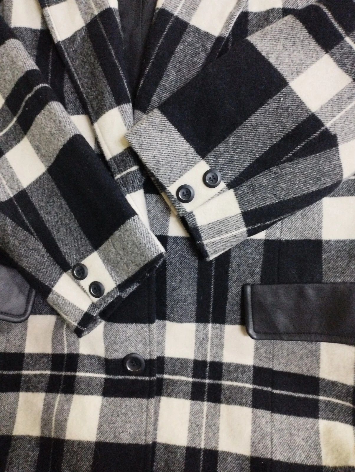 Courreges × Vintage COURREGES PARIS Women Plaid Jacket Size 9AR Retro Japan Size M / US 6-8 / IT 42-44 - 7 Thumbnail
