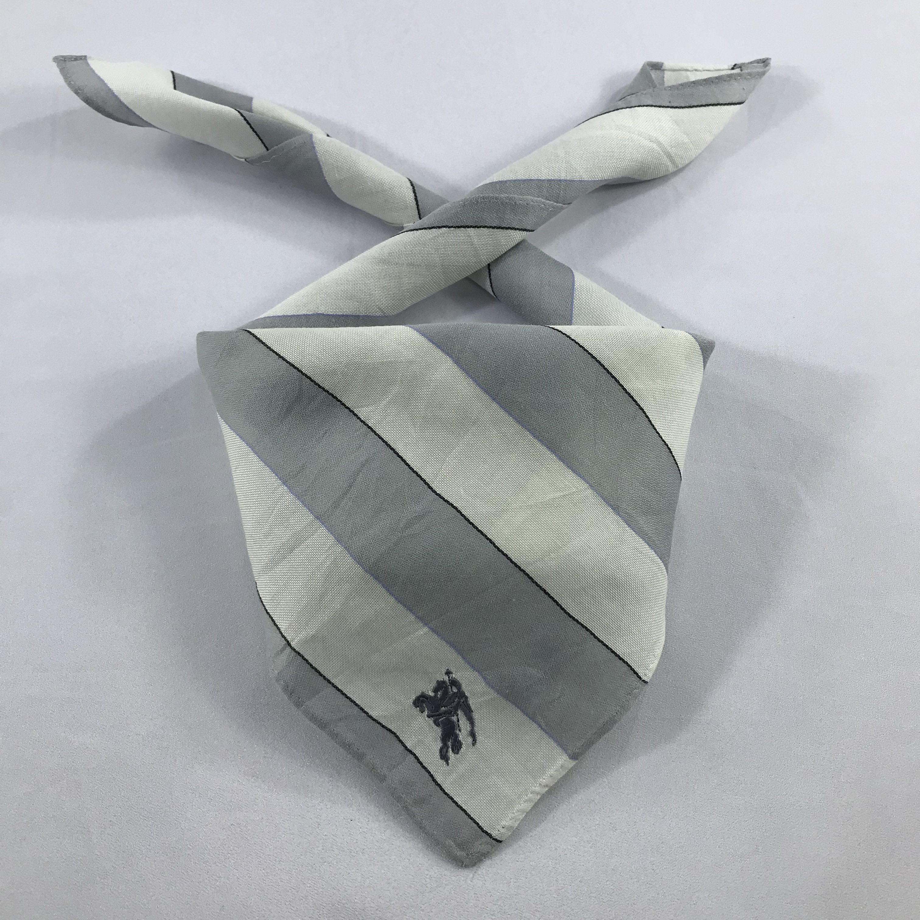 Burberry × Vintage Burberry Bandana / Handkerchief / Neckerchief - S2291 Size ONE SIZE - 3 Thumbnail