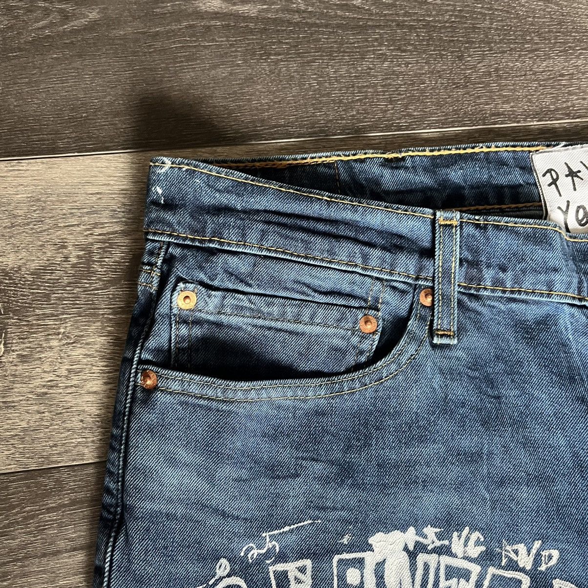 Asspizza Vintage Levi’s Asspizza PWYW Pay What You Want Denim Jeans Size US 40 / EU 56 - 9 Thumbnail