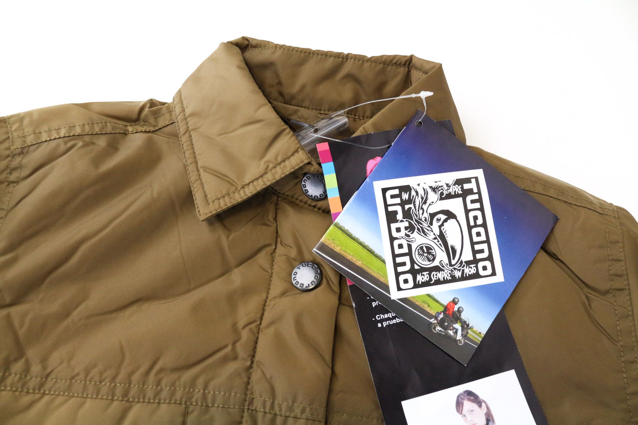 Other LORI S Brown Windproof Zip Moto Jacket 75856 Size S / US 4 / IT 40 - 3 Thumbnail
