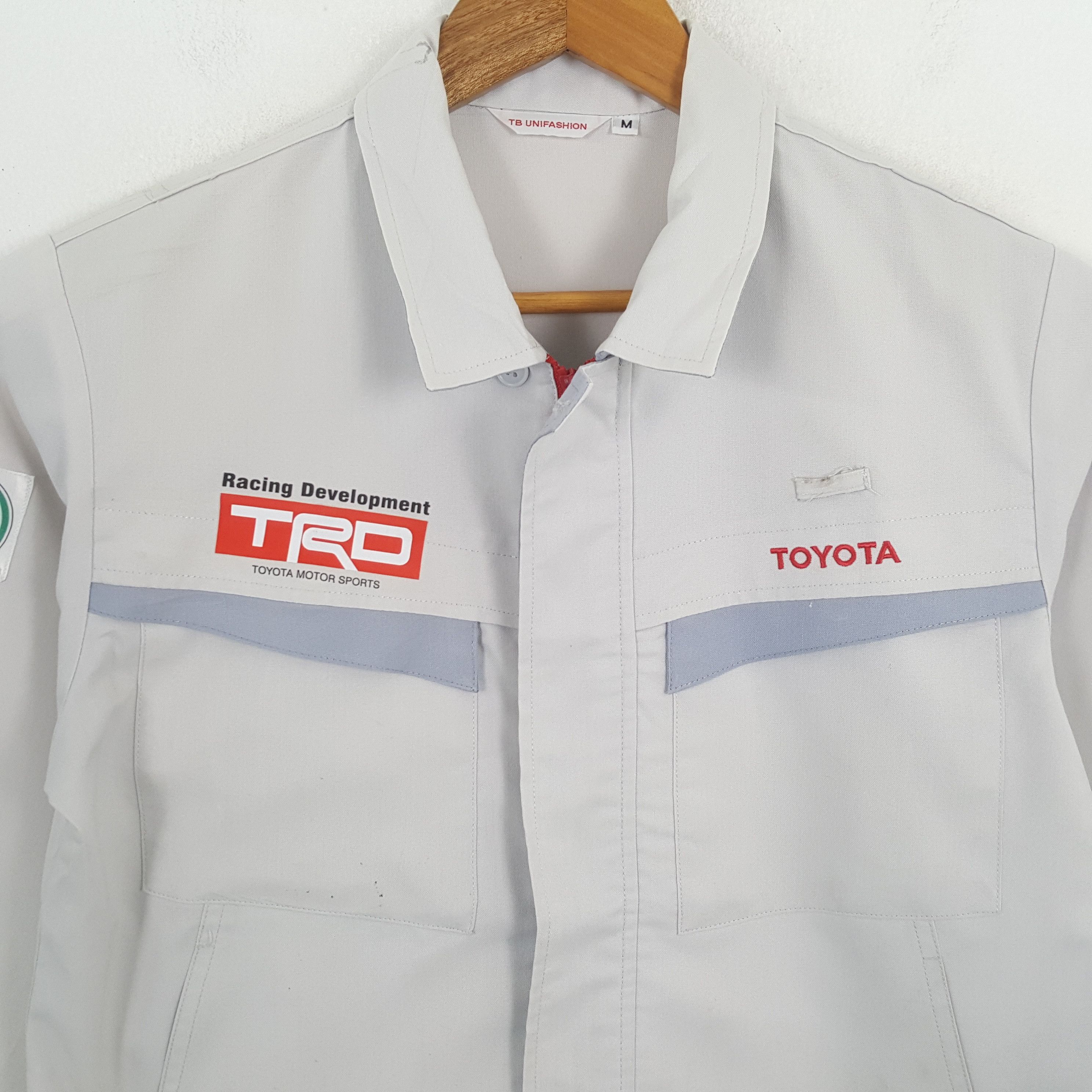 Japanese Brand × Vintage Vintage TRD TOYOTA MOTOR SPORT Racing Team Custom Jacket Size US S / EU 44-46 / 1 - 4 Thumbnail