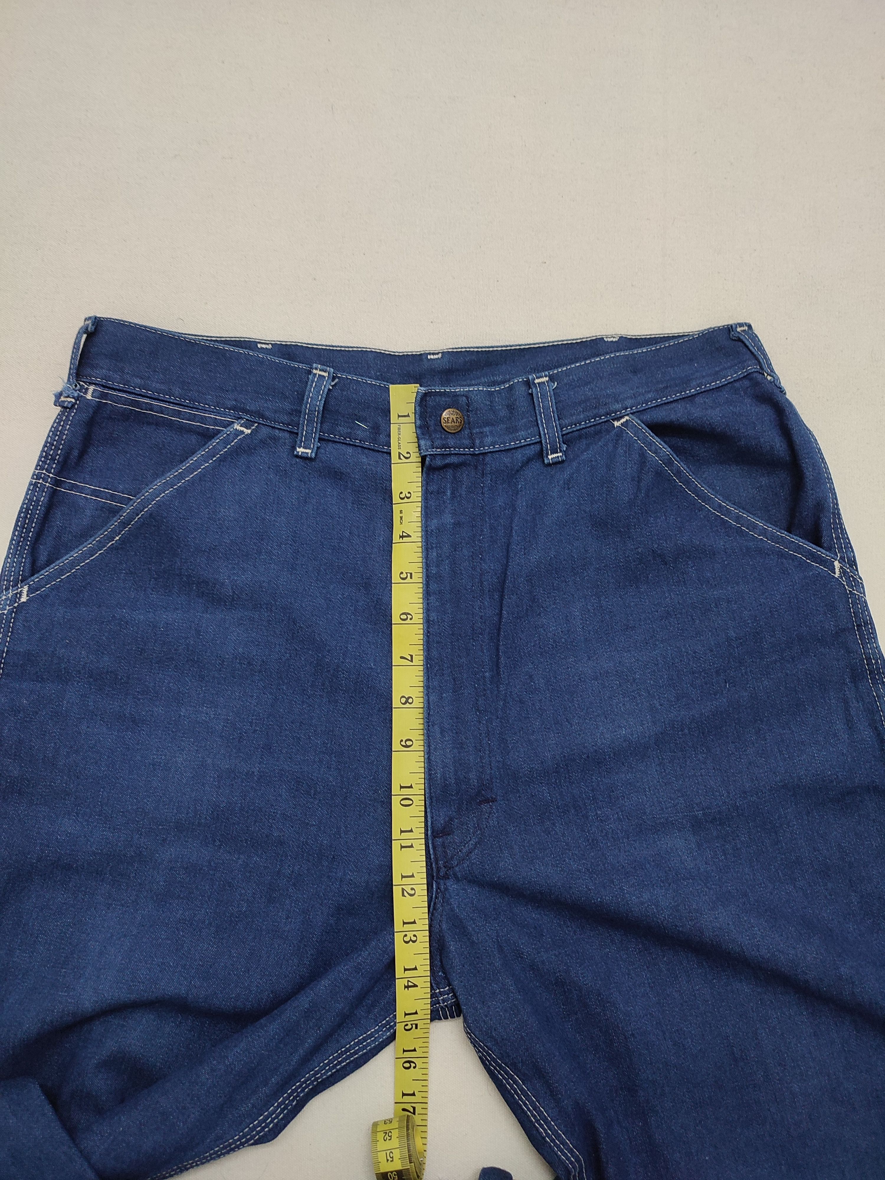 Sears Vintage 1970s Sears Carpenter Denim Size US 36 / EU 52 - 6 Thumbnail