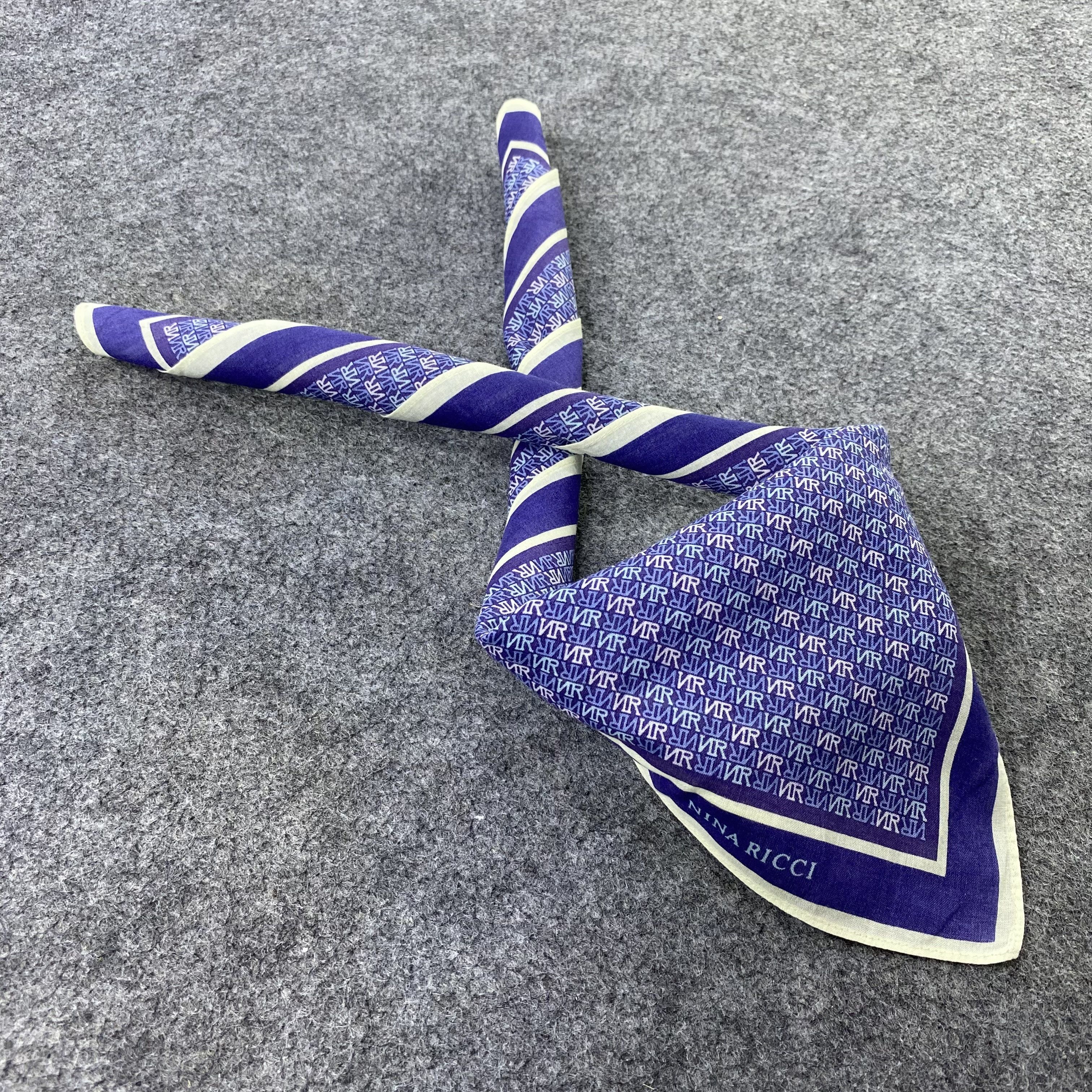 Nina Ricci Nina Ricci Handkerchief Neckerchief Bandana-B1708 Size ONE SIZE - 1 Thumbnail