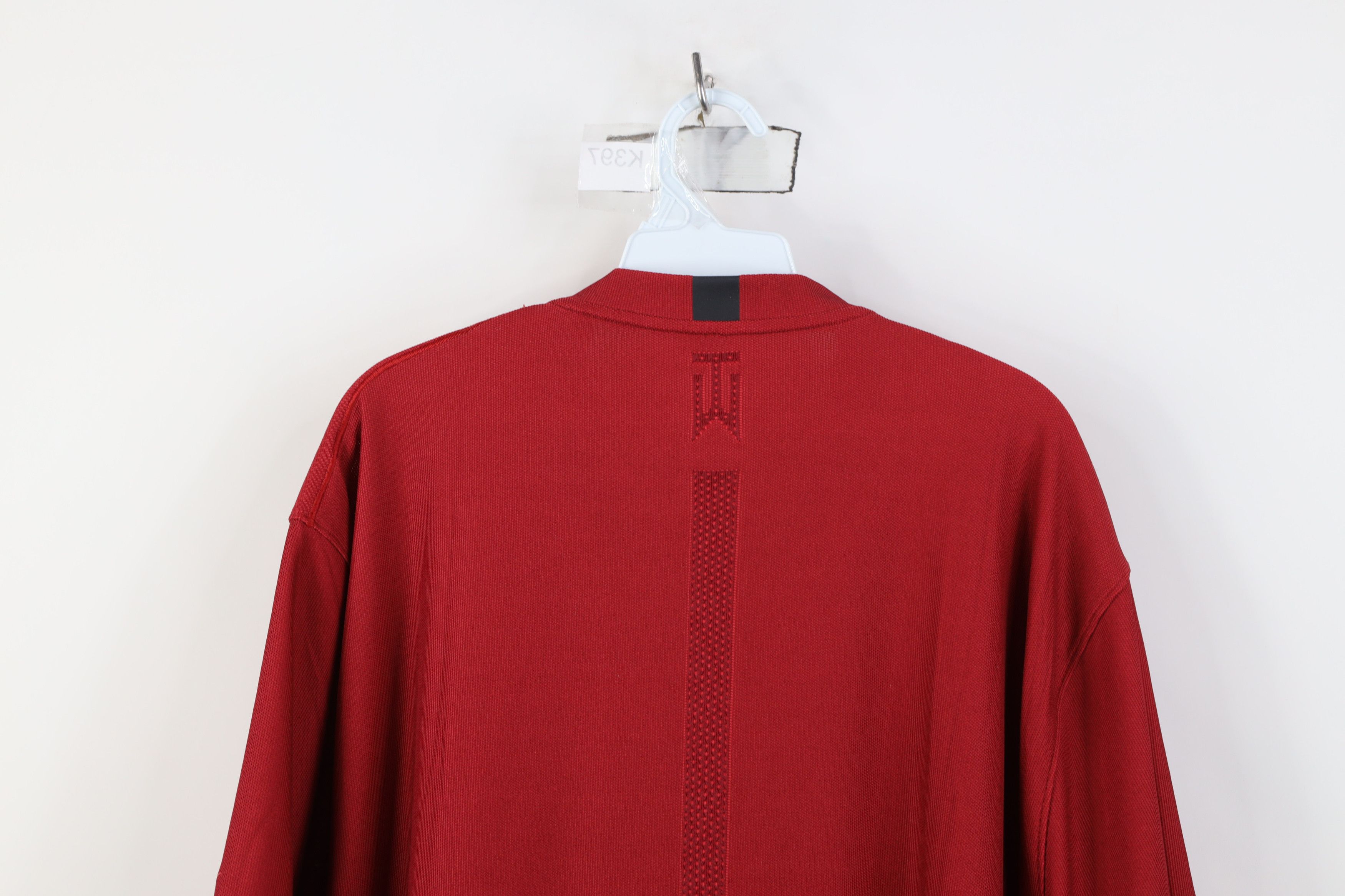 Nike NIke Golf Tiger Woods Blade Collar Golfing Polo Shirt Red Size US XXL / EU 58 / 5 - 14 Thumbnail