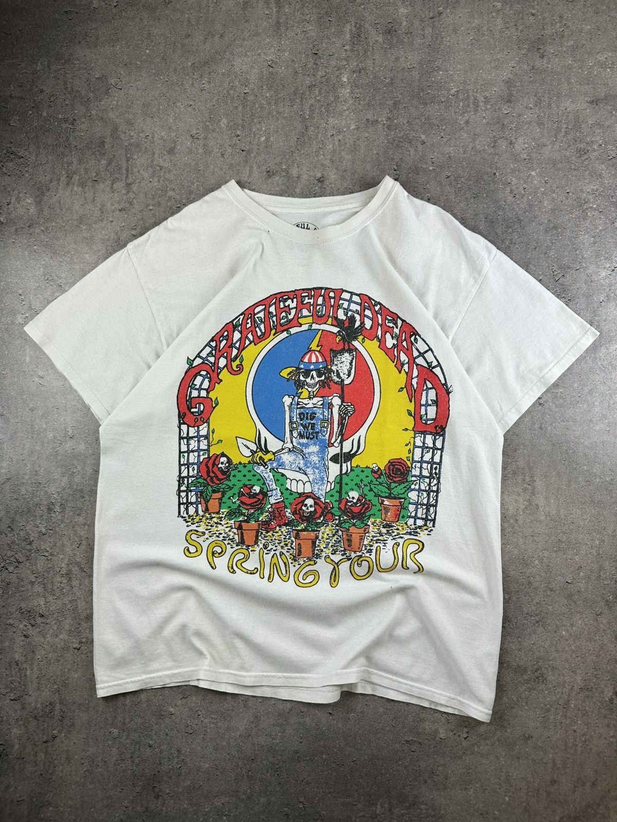 Grateful Dead T-shirt tee Gratefull Dead Spring tour Vintage Size US S / EU 44-46 / 1 - 1 Thumbnail
