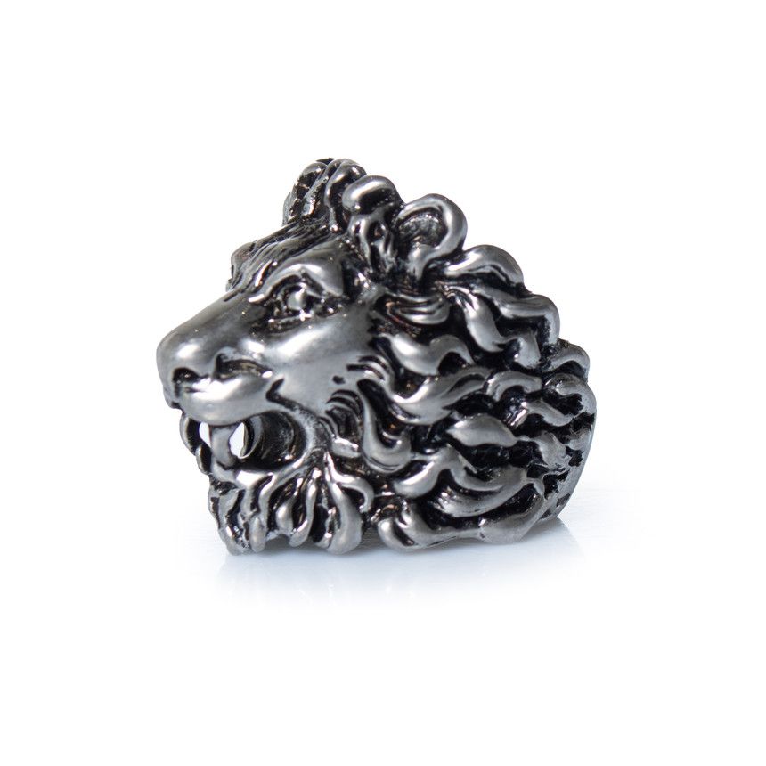 Gucci Gucci, Unisex lion ring head in silver Size ONE SIZE - 6 Thumbnail