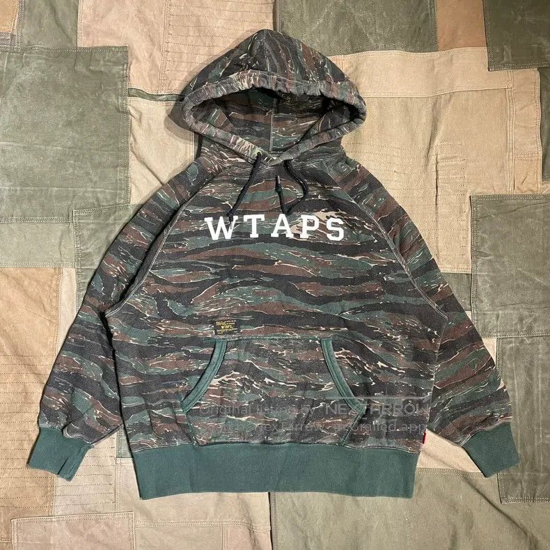 Wtaps Wtaps Tiger Camouflage Hoodie Size US M / EU 48-50 / 2 - 1 Thumbnail