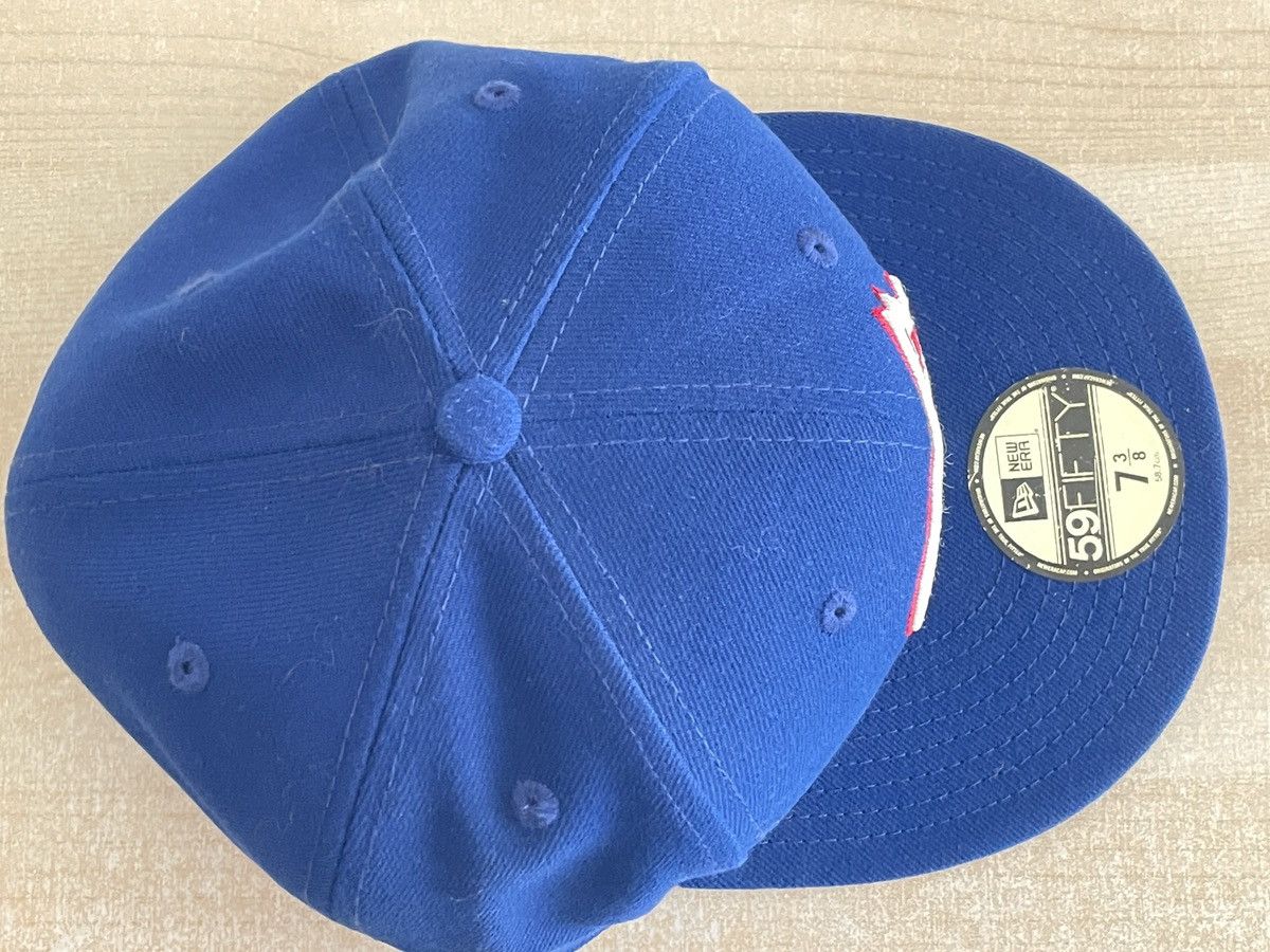 New Era Toronto Blue Jays New Era 59fifty 7 3/8 Official On-Field Size ONE SIZE - 11 Thumbnail