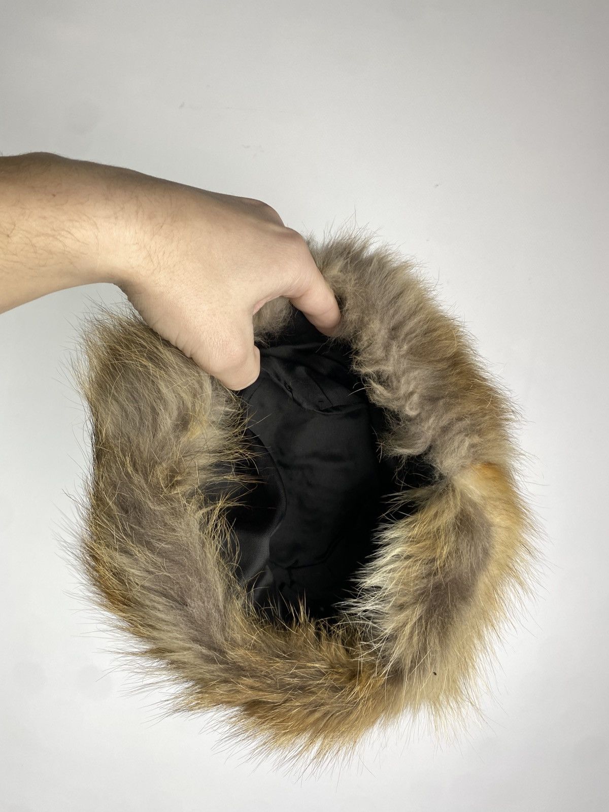 Hysteric Glamour Y2K Ushanka Fur Fuzzy Hat 90s Style Vintage ifsixwasnine Size ONE SIZE - 6 Thumbnail