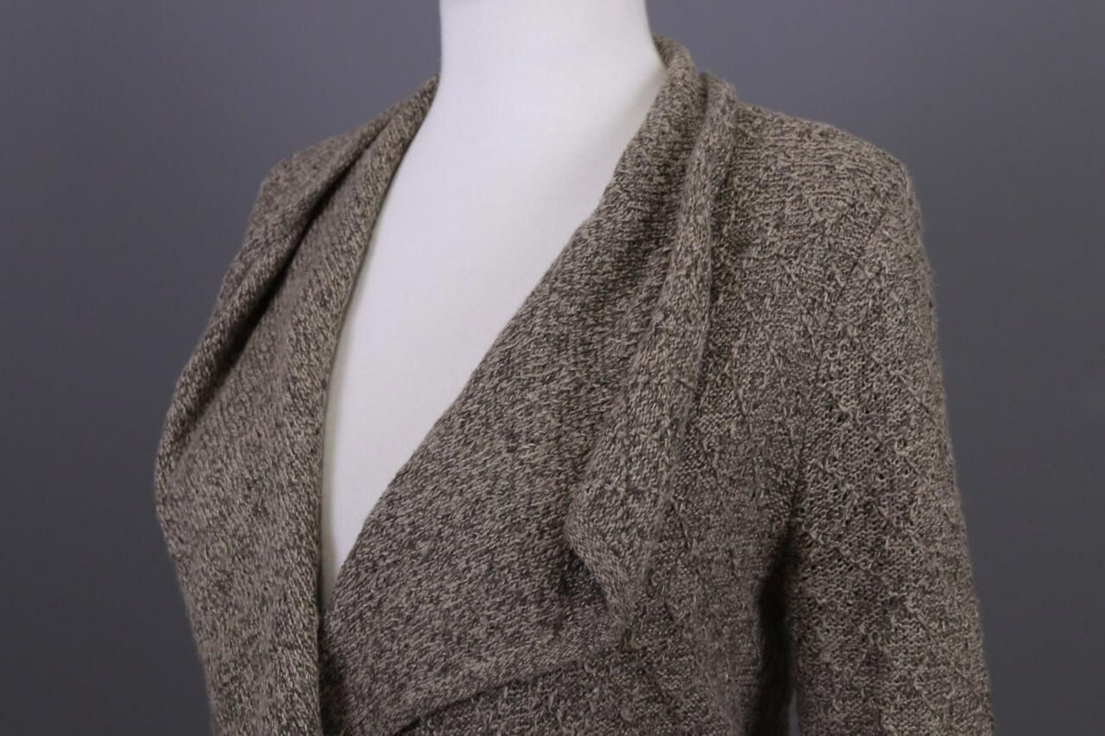 Lauren Ralph Lauren Lauren Ralph Lauren Brown Knitted Belted Coat Jacket Size XS Size XS / US 0-2 / IT 36-38 - 10 Thumbnail