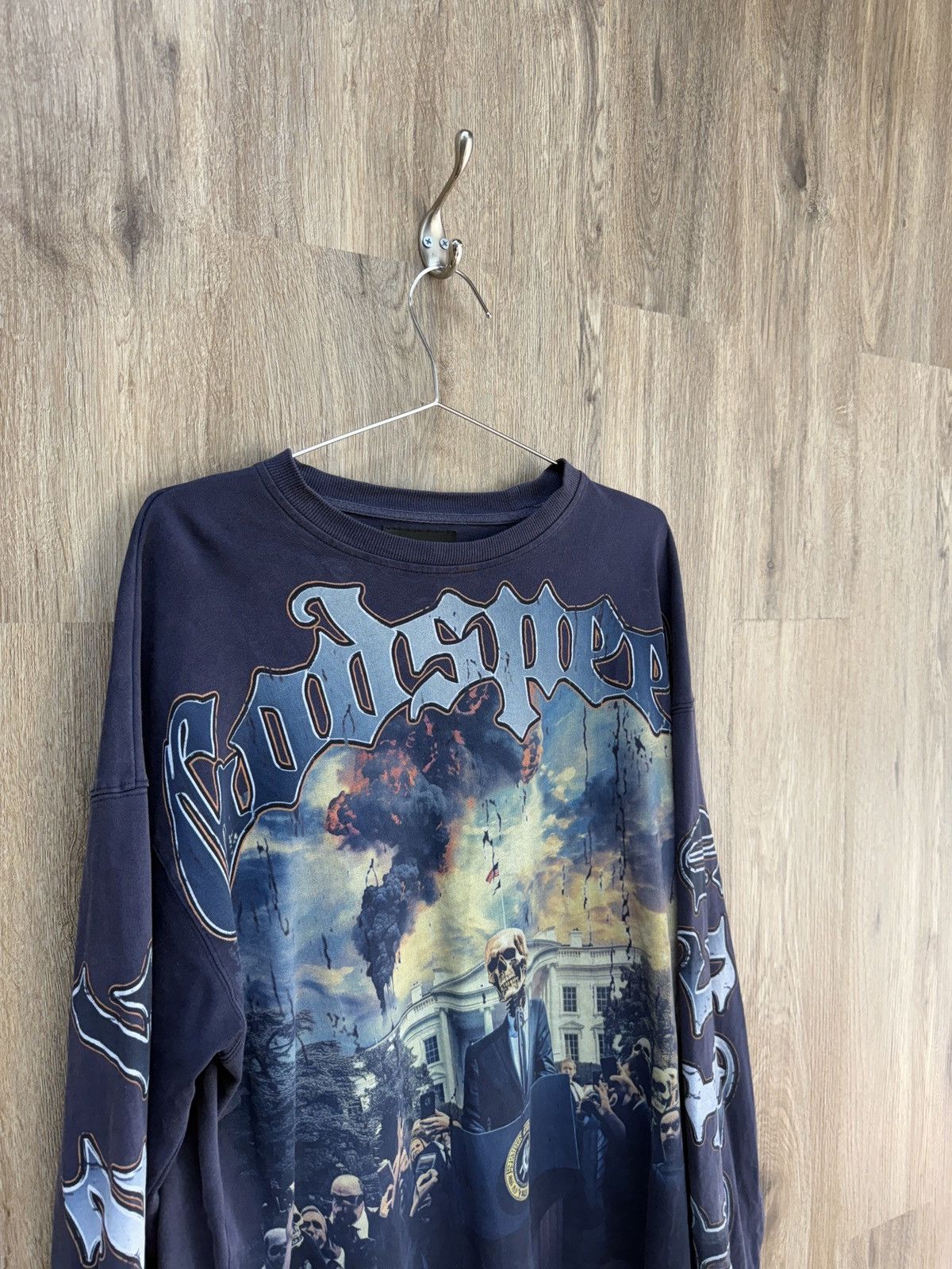 Godspeed Godspeed Blue Long Sleeve Size US M / EU 48-50 / 2 - 2 Thumbnail