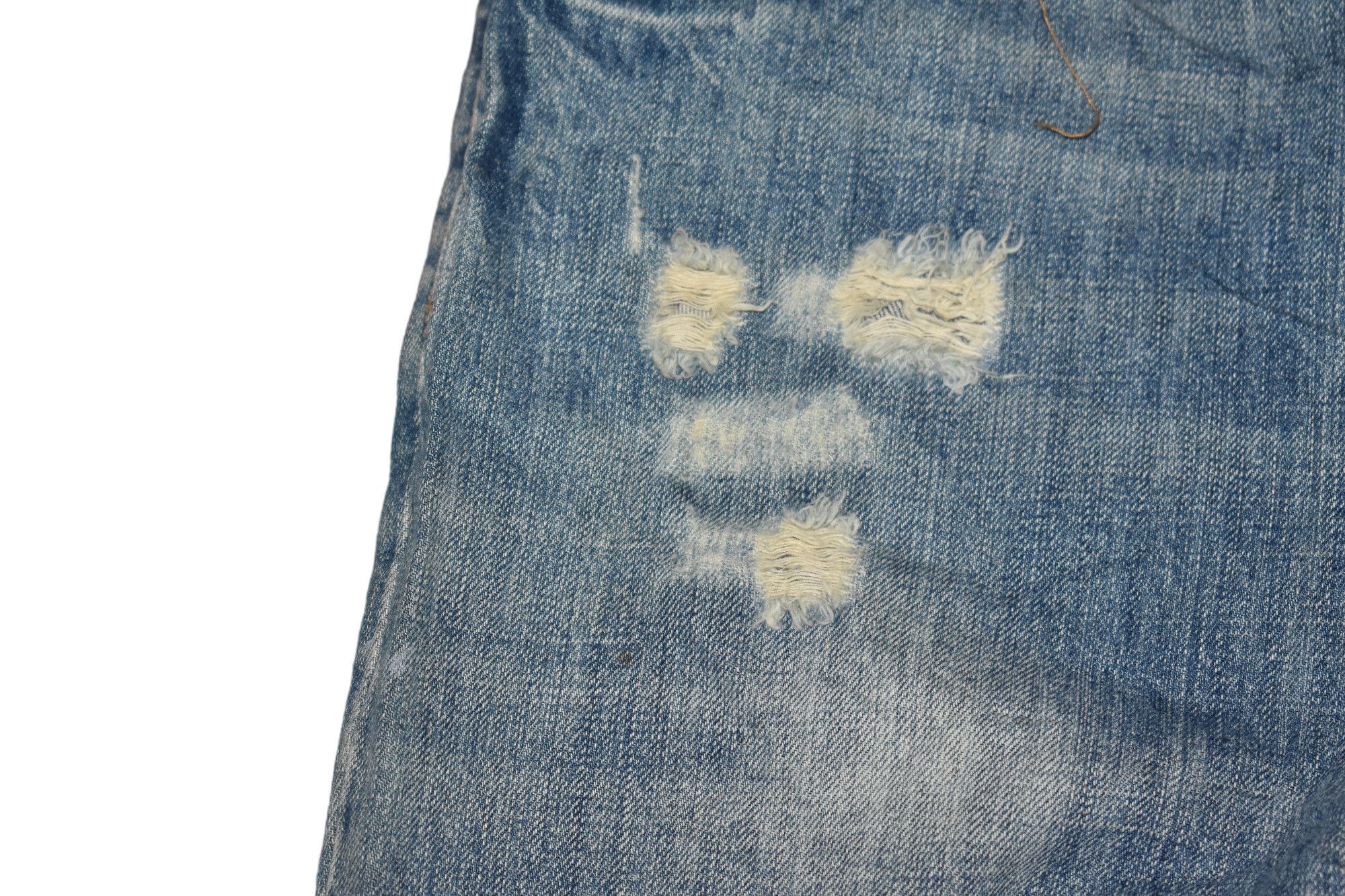 Abercrombie & Fitch Flared Abercrombie & Fitch New York Distressed Denim Size US 34 / EU 50 - 3 Thumbnail