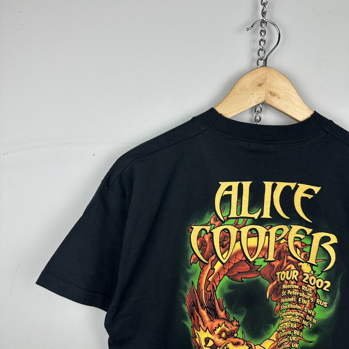 Band Tees Vintage Alice Cooper 2002 Tour T-Shirt Size US M / EU 48-50 / 2 - 14 Thumbnail