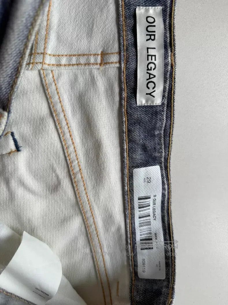 Our Legacy Our Legacy Denim Jeans - Blue Size US 29 - 2 Thumbnail