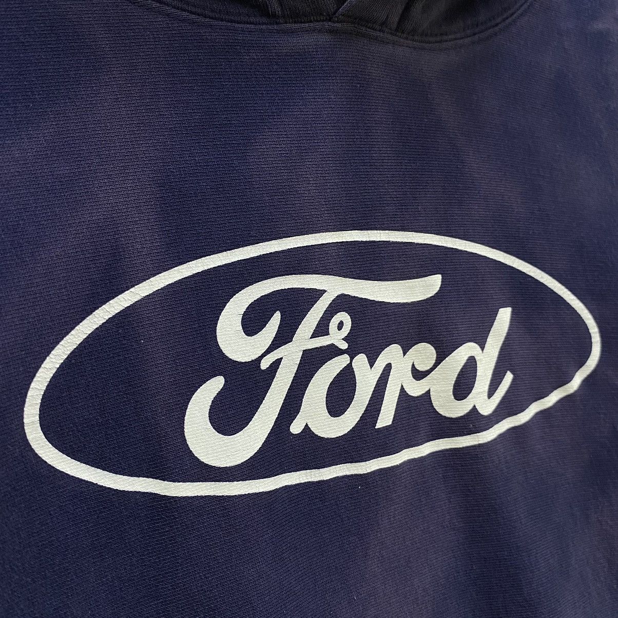 Steve And Barrys Vintage Ford Motor Co Hoodie Faded Navy Blue Steve & Barry’s Size US L / EU 52-54 / 3 - 9 Thumbnail