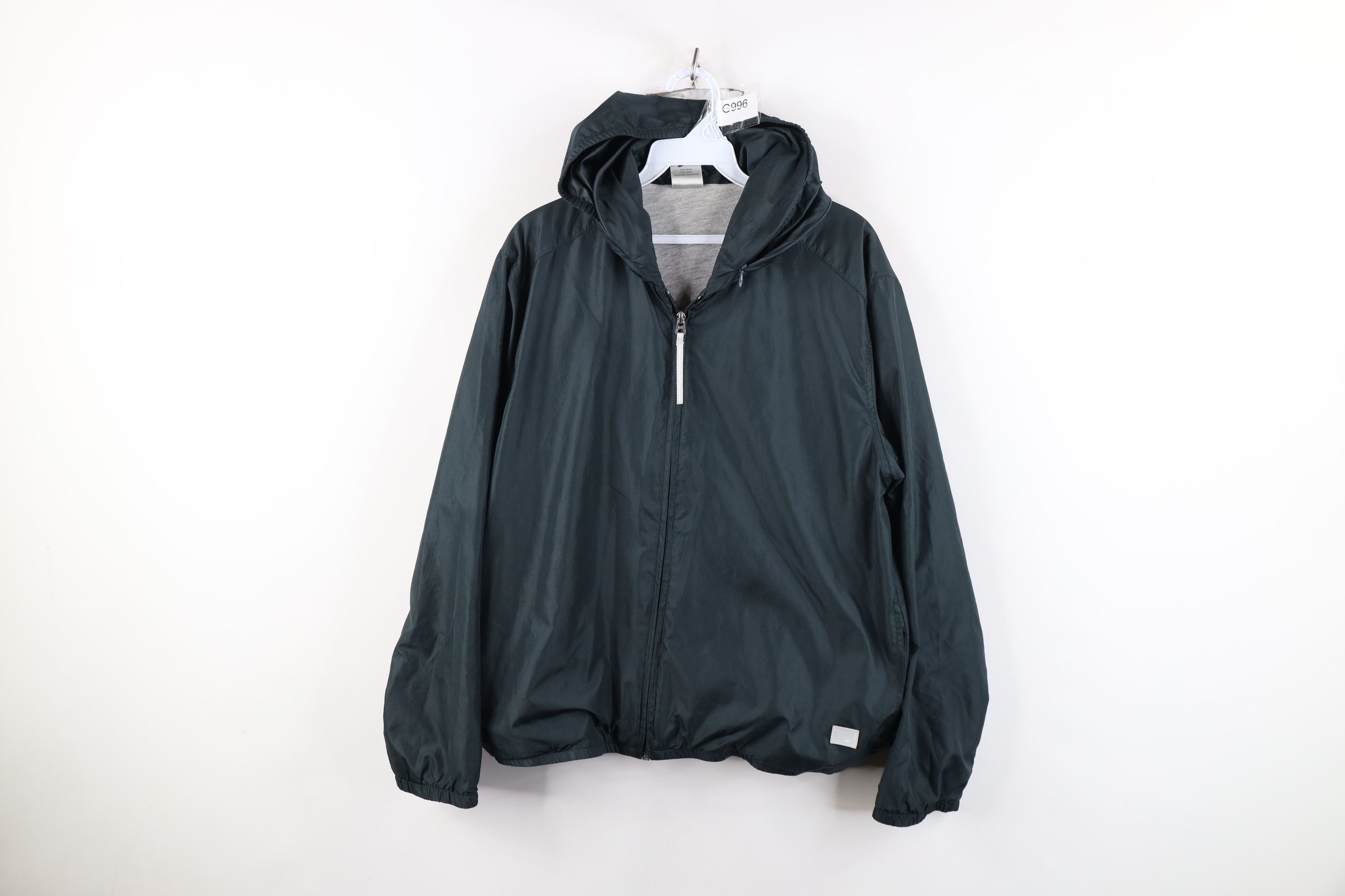 Nike Vintage 90s Y2K Nike Scott Mini Swoosh Lined Hooded Jacket Size M / US 6-8 / IT 42-44 - 1 Thumbnail
