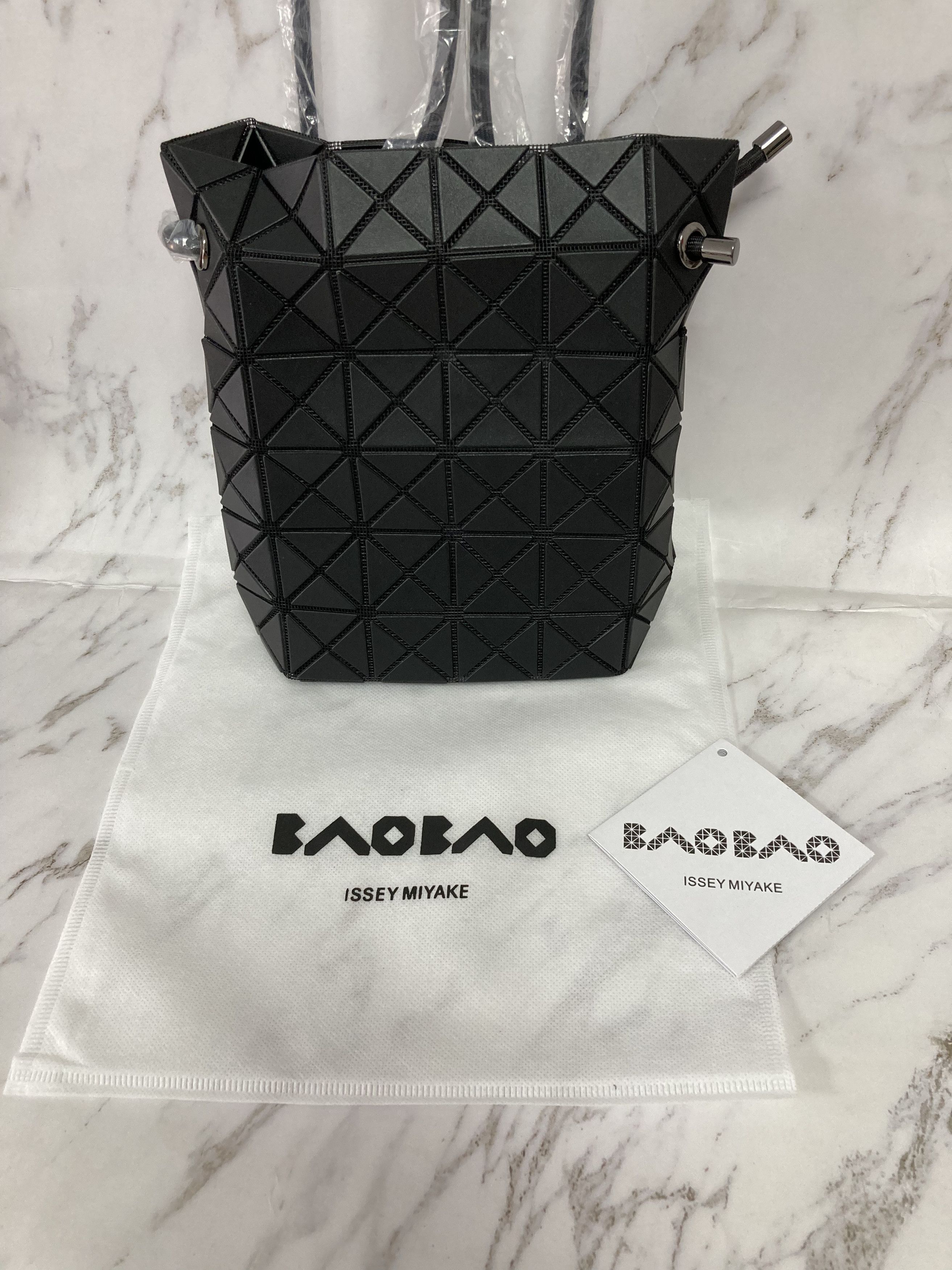 Issey Miyake Bao Bao Issey Miyake Wring Denim Drawstring Bag Size ONE SIZE - 4 Thumbnail