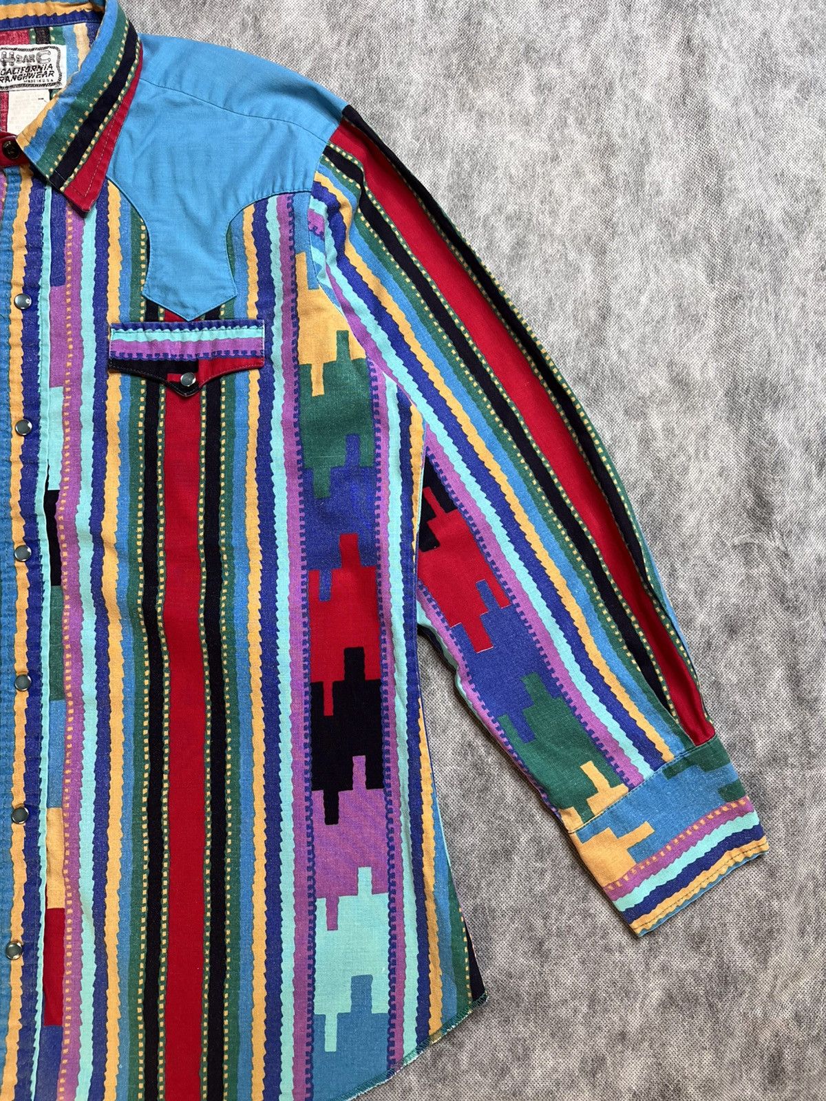 Vintage H bar C California Ranchwear Vintage Shirt Made in USA Size US L / EU 52-54 / 3 - 7 Thumbnail