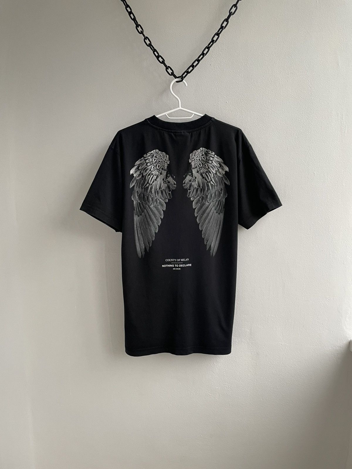 Marcelo Burlon Marcelo Burlon Heart Wings T Shirt Tee Size US M / EU 48-50 / 2 - 1 Thumbnail