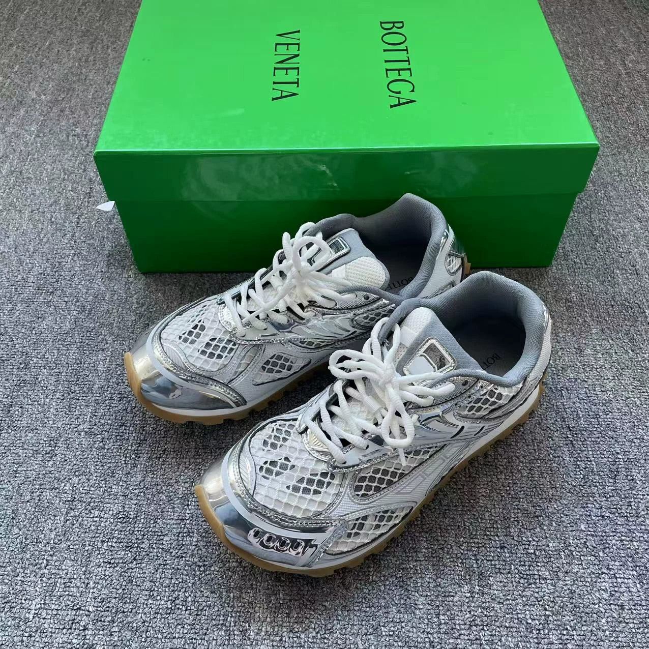 Bottega Veneta Bottega Veneta Orbit low-top gray 42 99 new Size US 9 / EU 42 - 1 Thumbnail