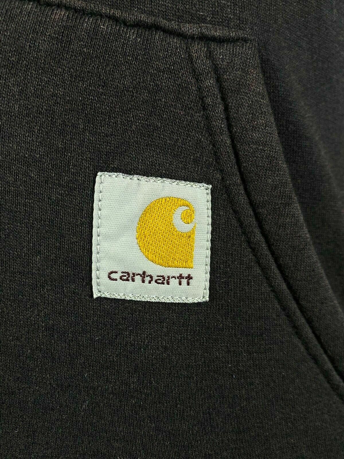 Carhartt Wip Ladies Carhartt WIP Black Zip Up Fleece Hoodie Sweater Size M / US 6-8 / IT 42-44 - 4 Thumbnail