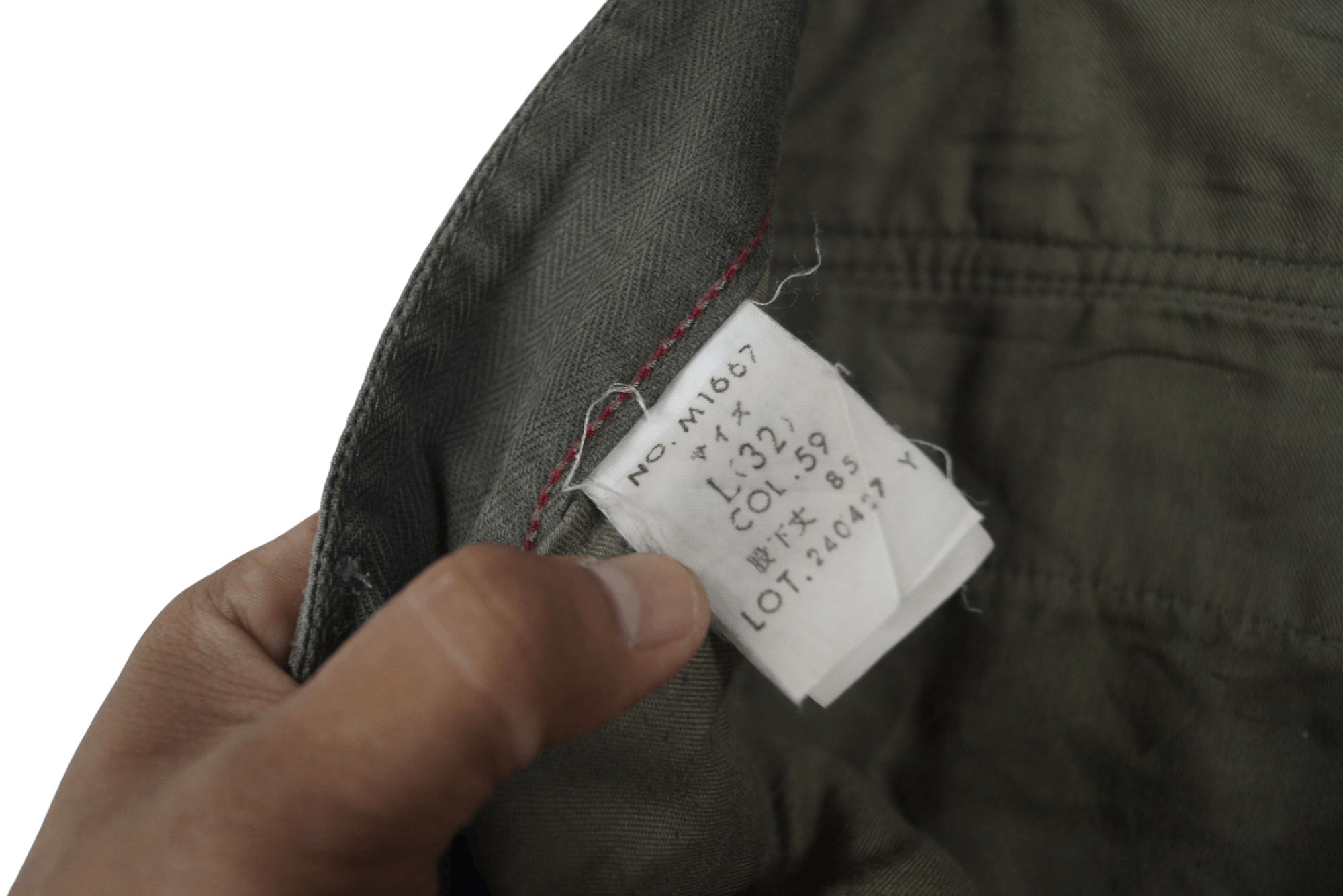 Vintage Rare Cargo Pants Surplus Nippon Nice Design Size US 33 - 5 Thumbnail