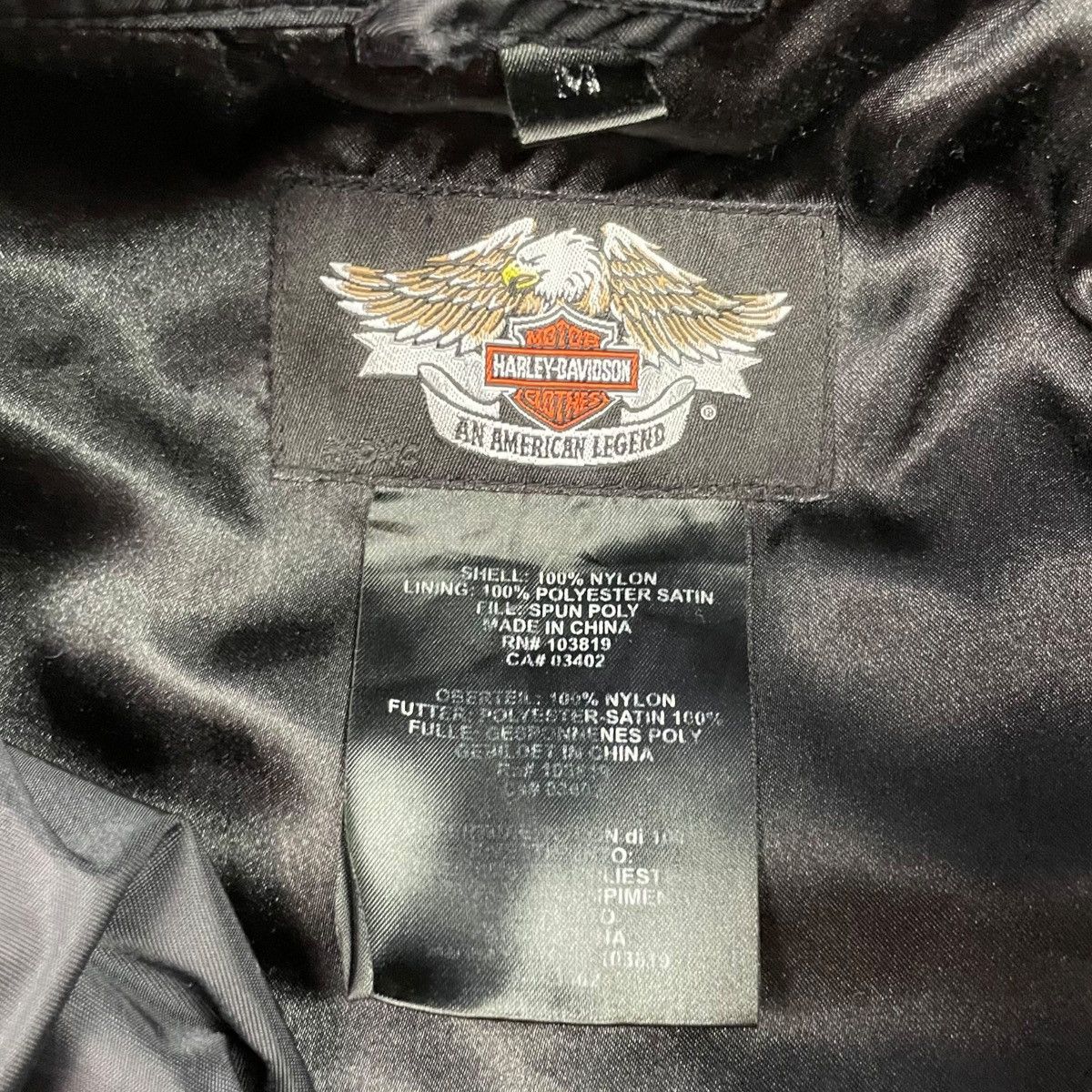 Harley Davidson Harley Davidson Jacket Biker Women's Size Medium Size M / US 6-8 / IT 42-44 - 7 Thumbnail