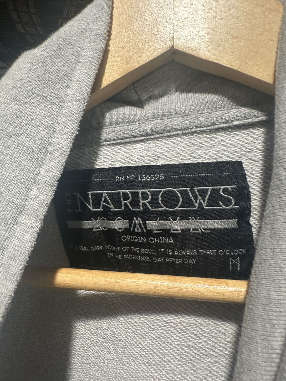 Japanese Brand Distressed Narrows hoodie Size US M / EU 48-50 / 2 - 3 Thumbnail
