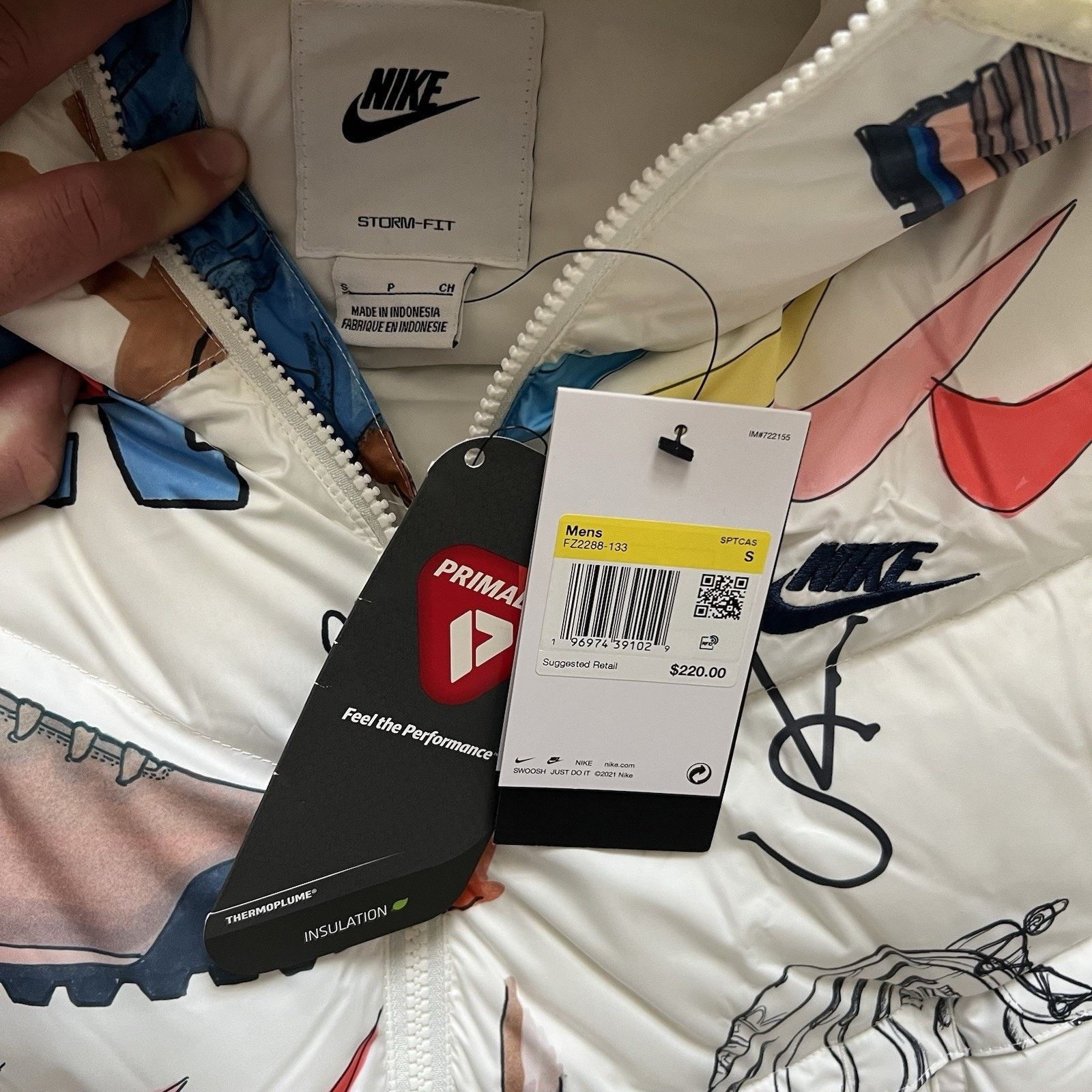 Nike Nike Storm-Fit Bold School Windrunner Puffer Jacket Small Size US S / EU 44-46 / 1 - 9 Thumbnail