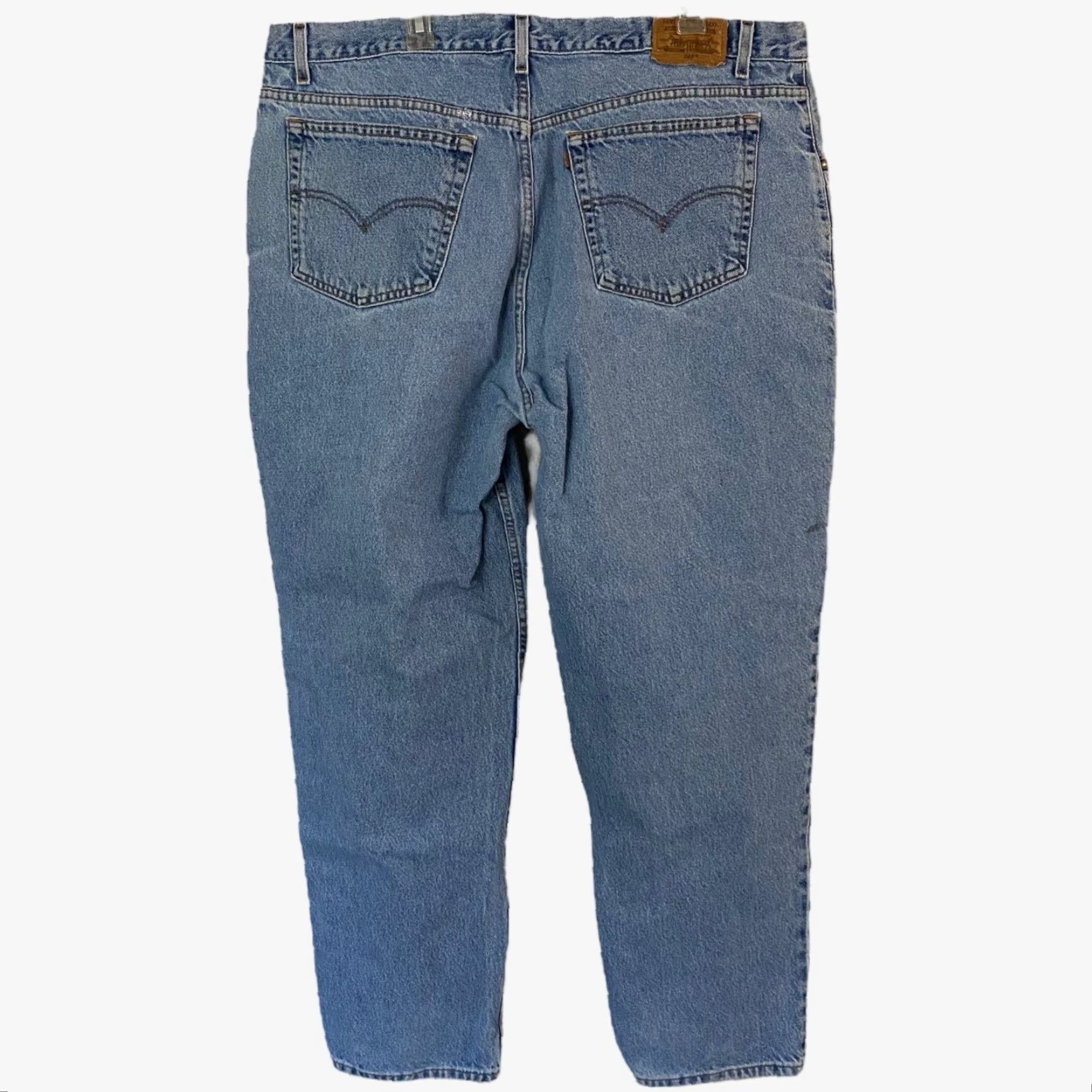 Levi's VINTAGE Levi's 545 Jeans Denim Blue Pockets Loose Fit Mens Size 44 X 32 Size US 44 / EU 60 - 3 Thumbnail