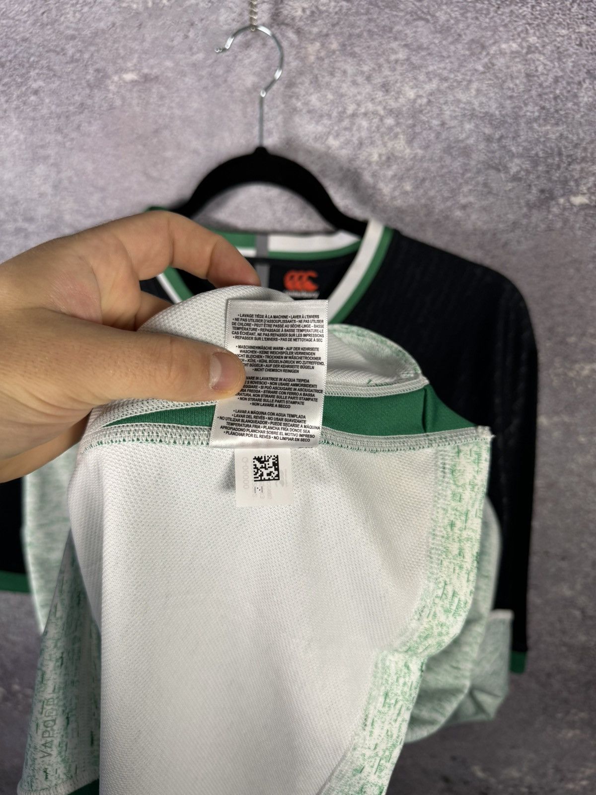 Canterbury of New Zealand Ireland IRFU Irish Rugby Union 2019 Canterbury Jersey Size US XXL / EU 58 / 5 - 12 Thumbnail