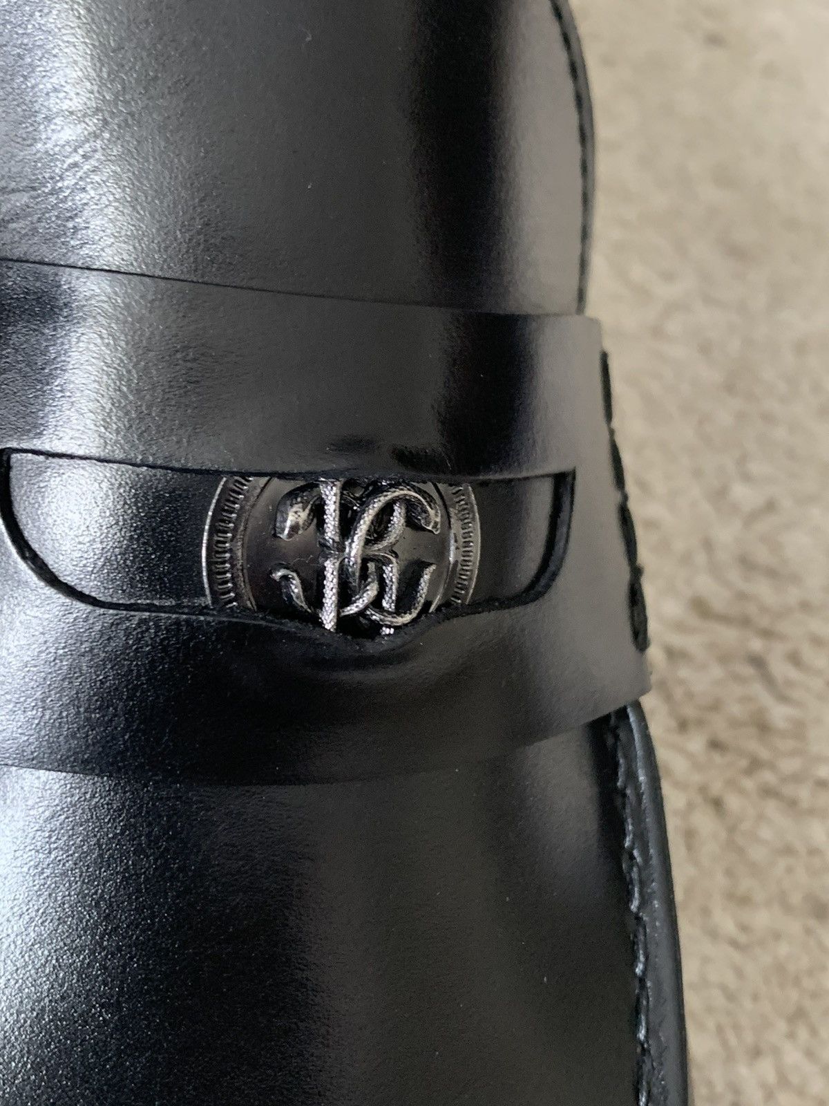 Roberto Cavalli Roberto Cavalli Murano Loafer Black EU44 Size US 11 / EU 44 - 4 Thumbnail