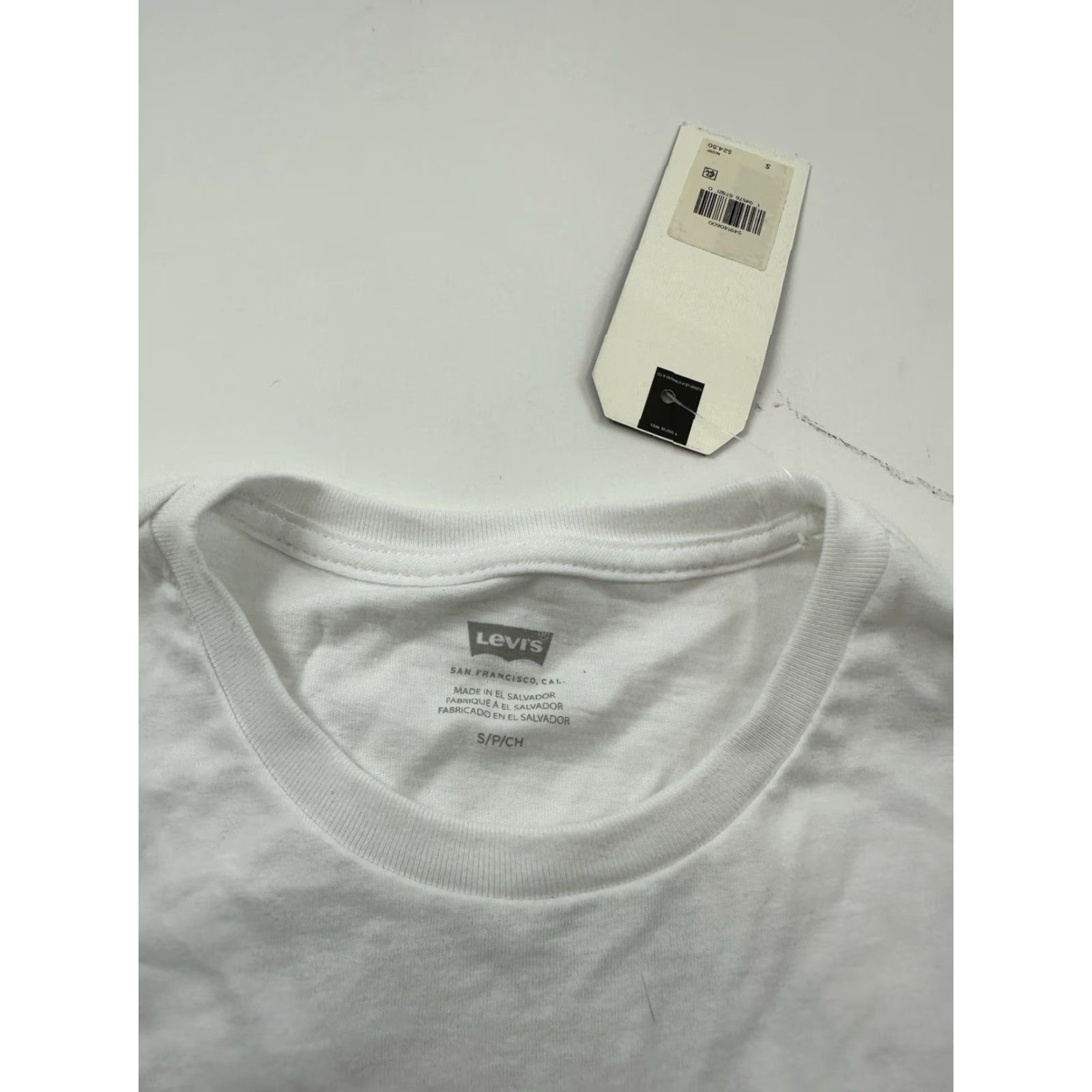 Levi's VINTAGE Levi’s Shirt Men S White California T-Shirt Crew Neck Short Sleeve Logo All Seasons Spring Summer 90s (California) Mens Size US S / EU 44-46 / 1 - 4 Thumbnail
