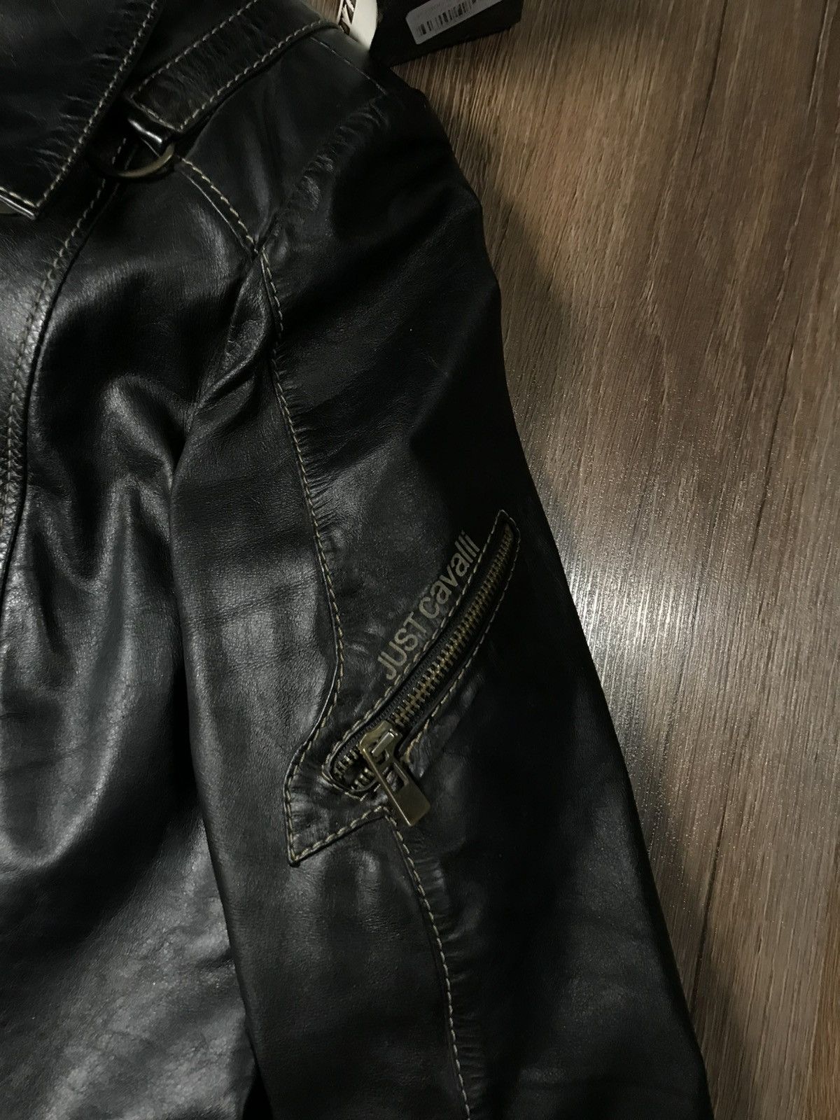 Just Cavalli Just Cavalli Leather Jacket Size S / US 4 / IT 40 - 8 Thumbnail