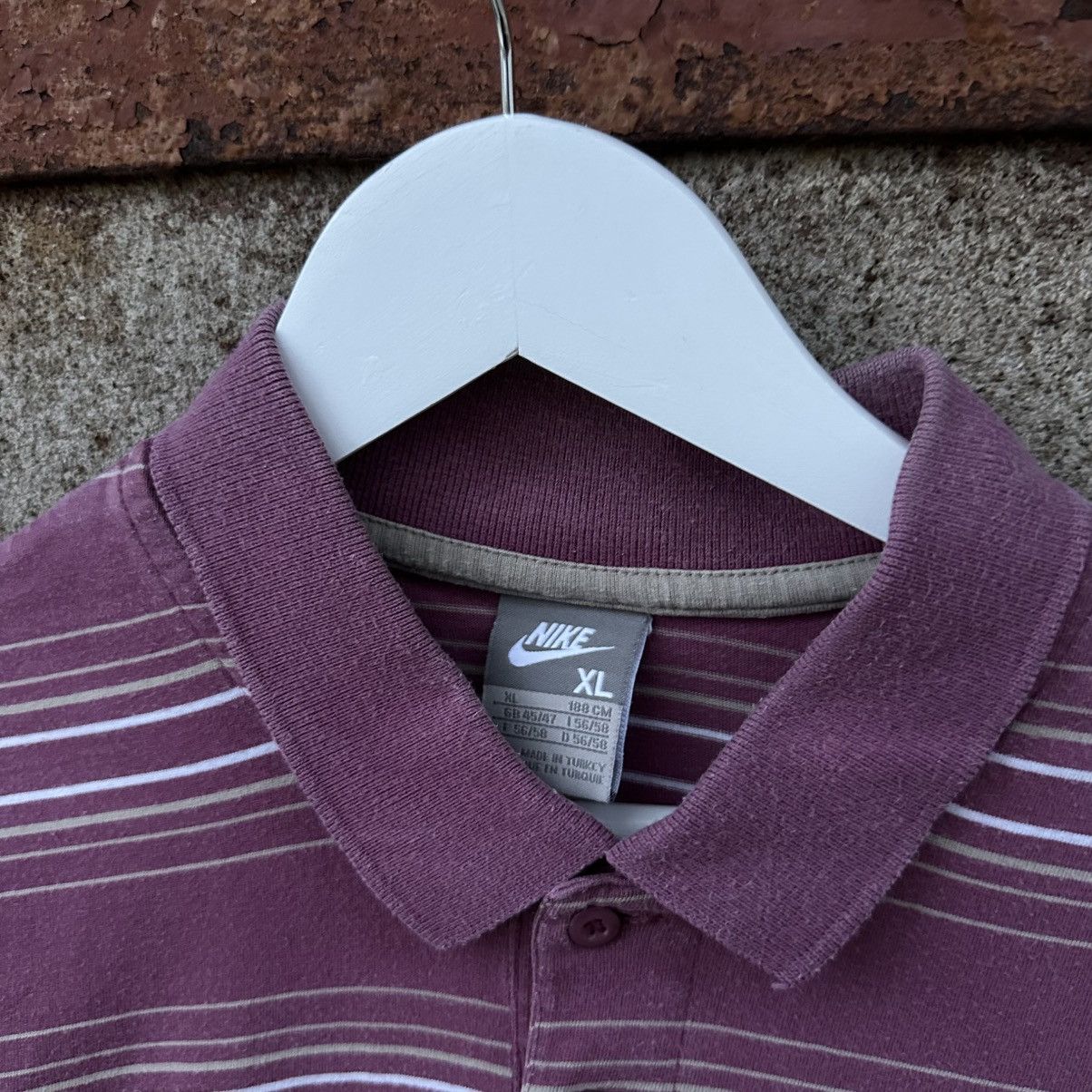Nike Vintage Striped Nike Polo SK8 00s USA Y2K Size L Size US L / EU 52-54 / 3 - 6 Thumbnail